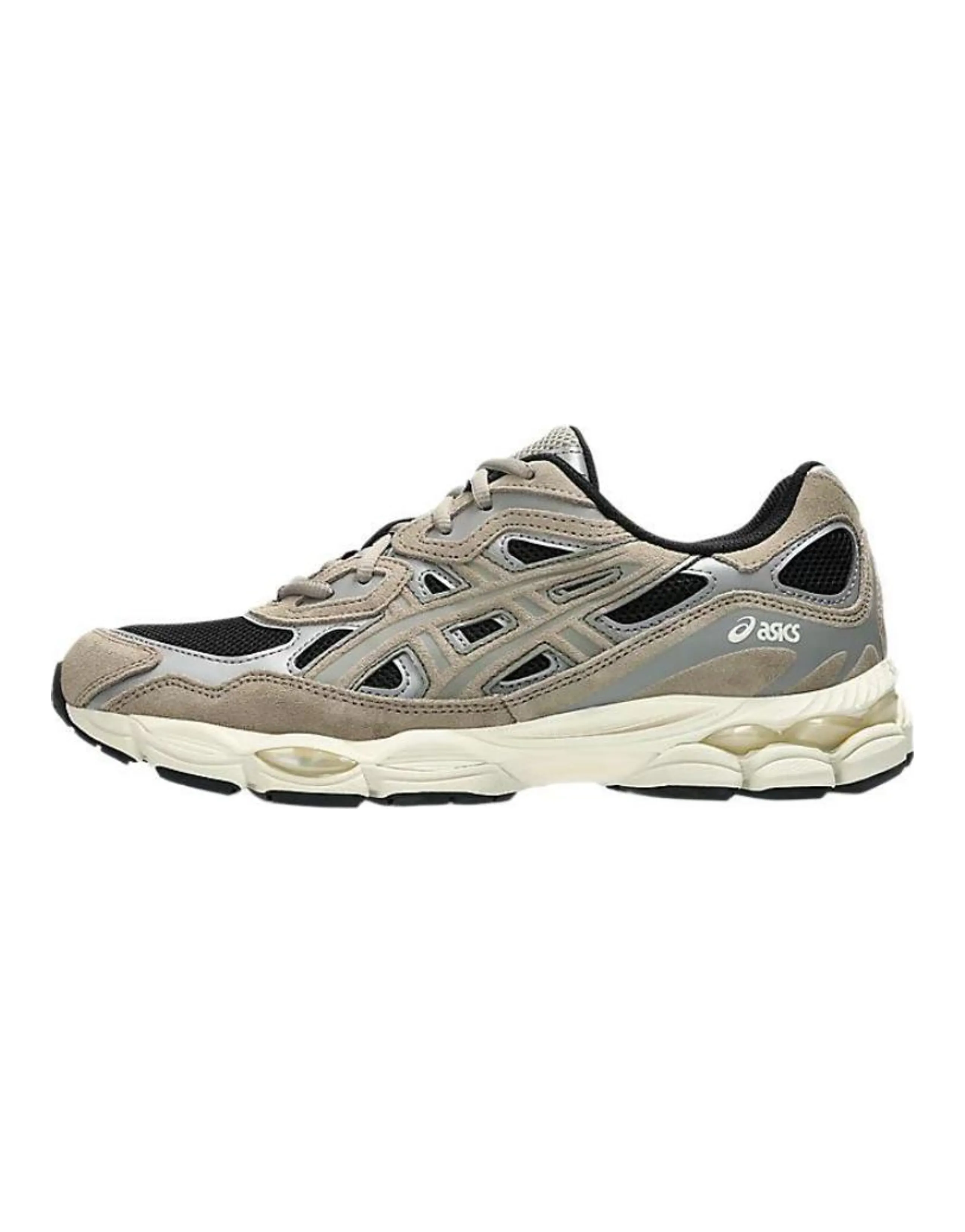 Asics GEL NYC Anti Slip Wear Resistant Low Top Running Shoes Unisex Taupe