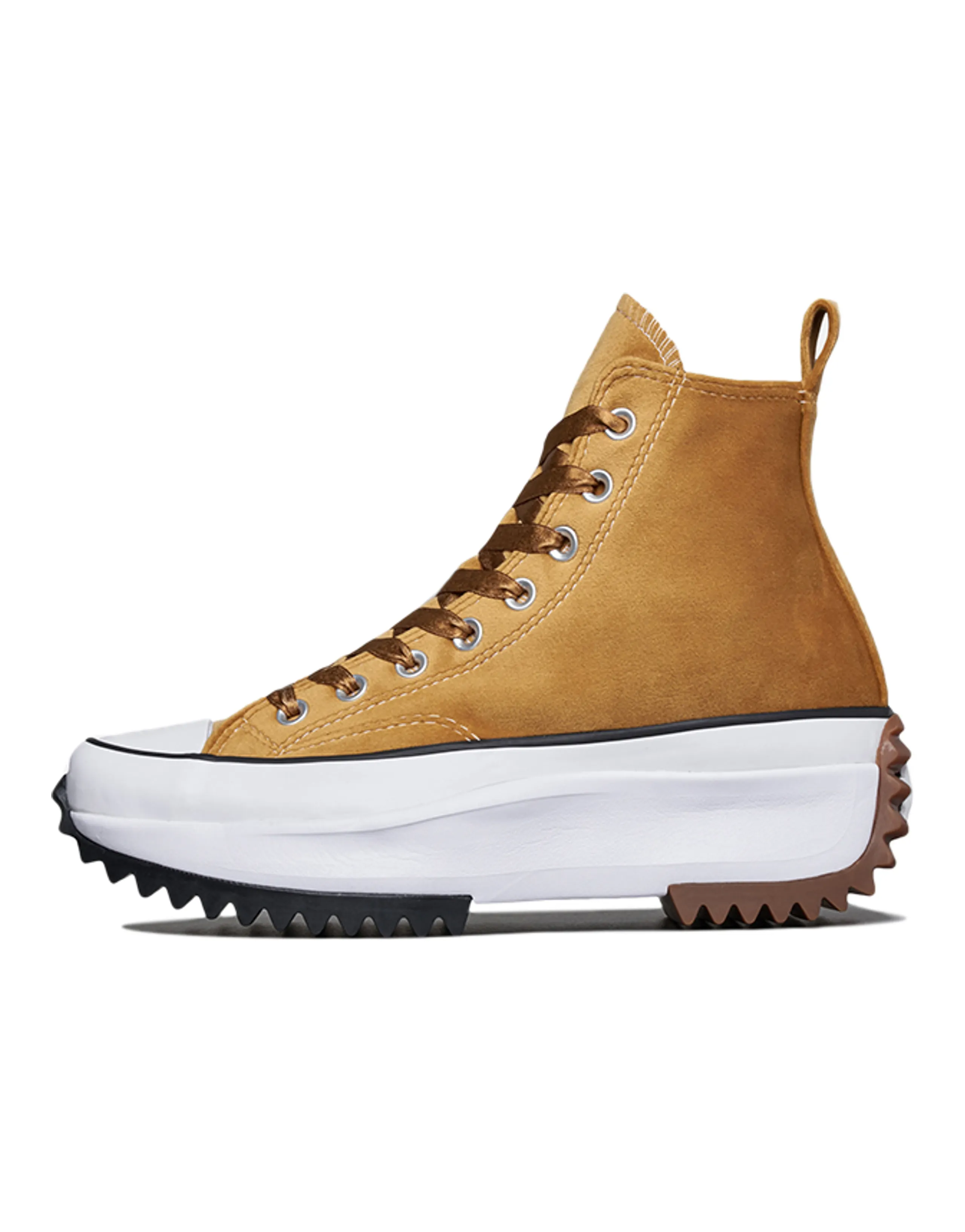 Converse Run Star Hike High Top Canvas Shoes Yellow