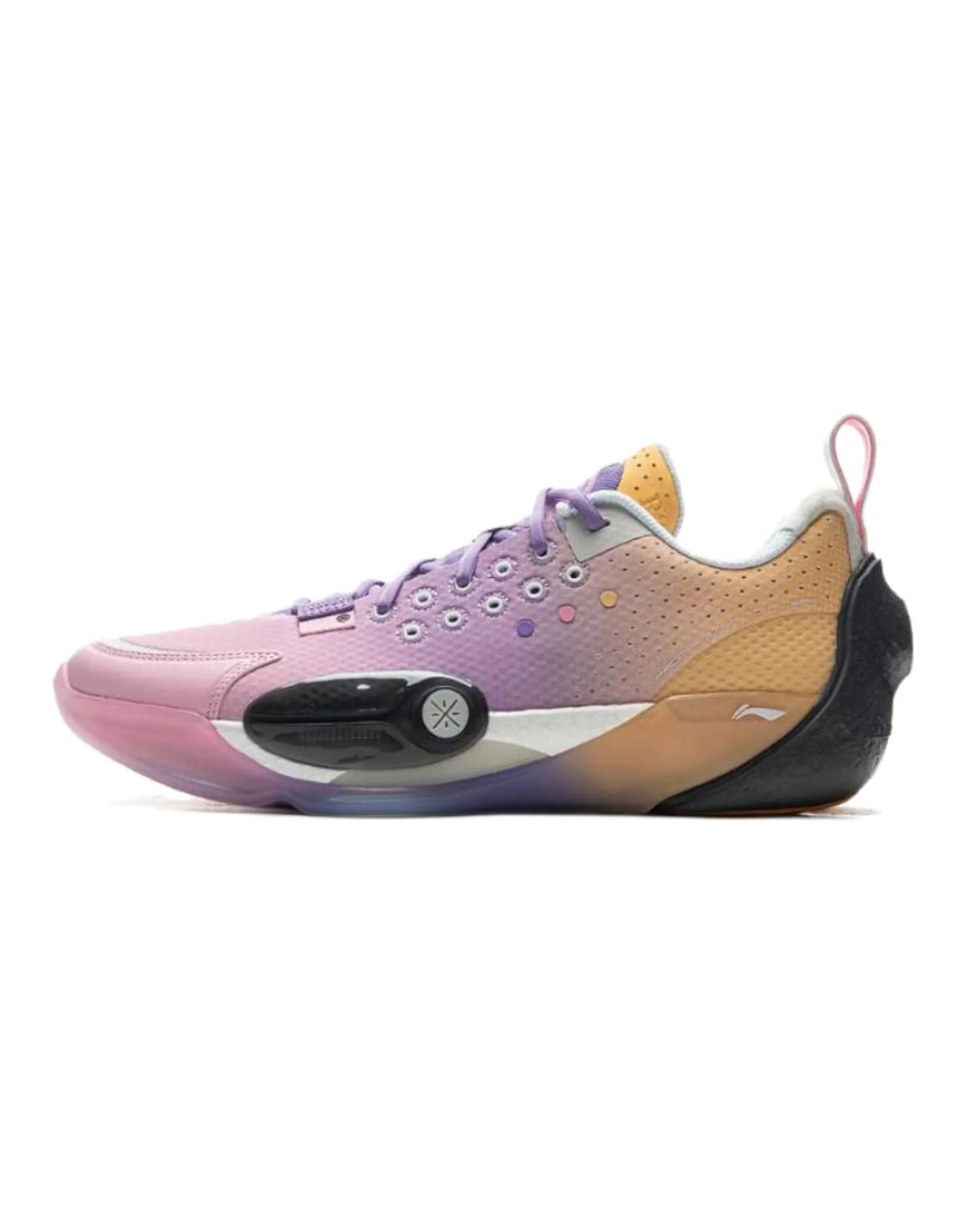 LINING Full City 13 Basketball Shoes Men Low-Top Purple