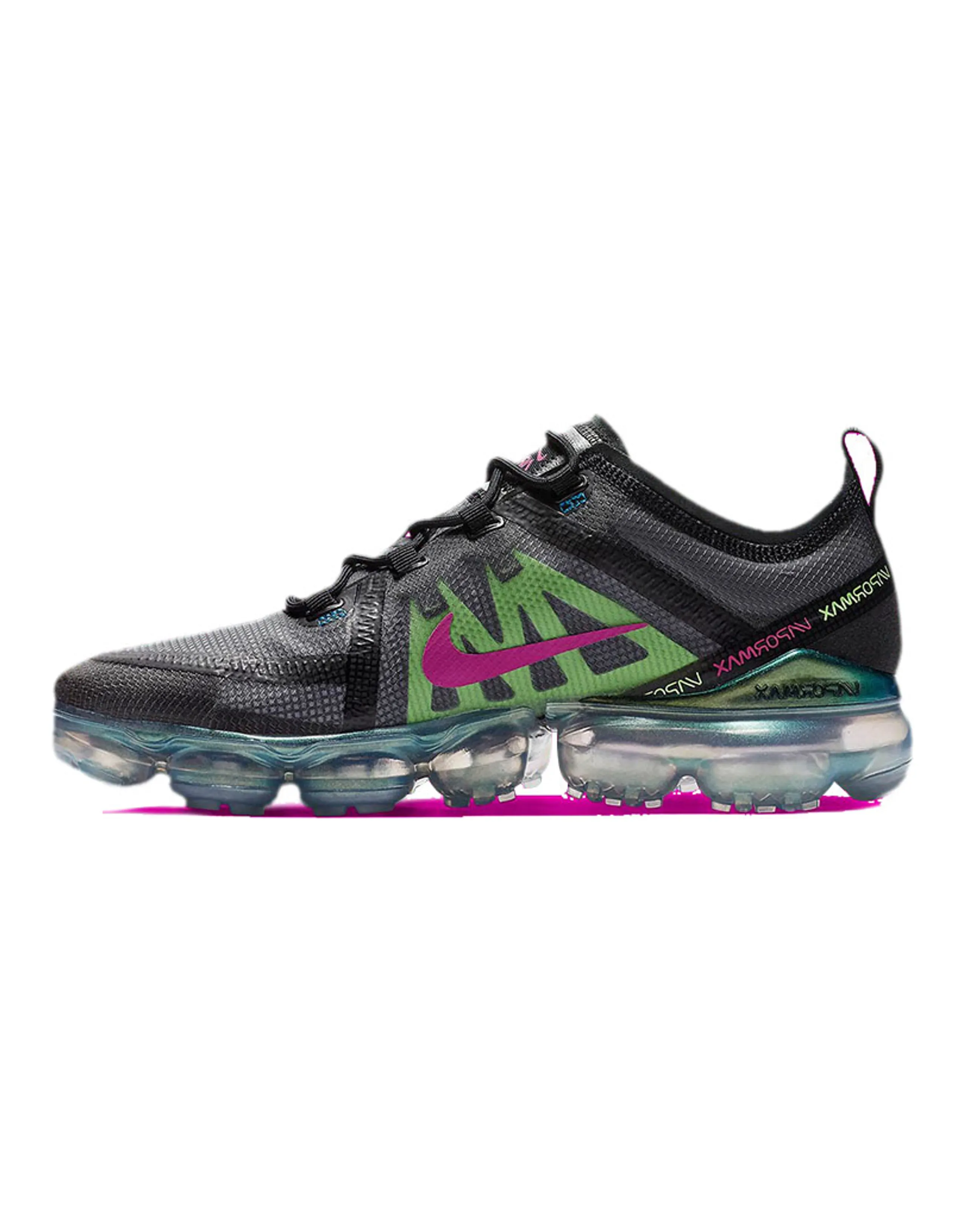 Nike Air VaporMax 2019 Premium Black Active Fuchsia Photo Blue