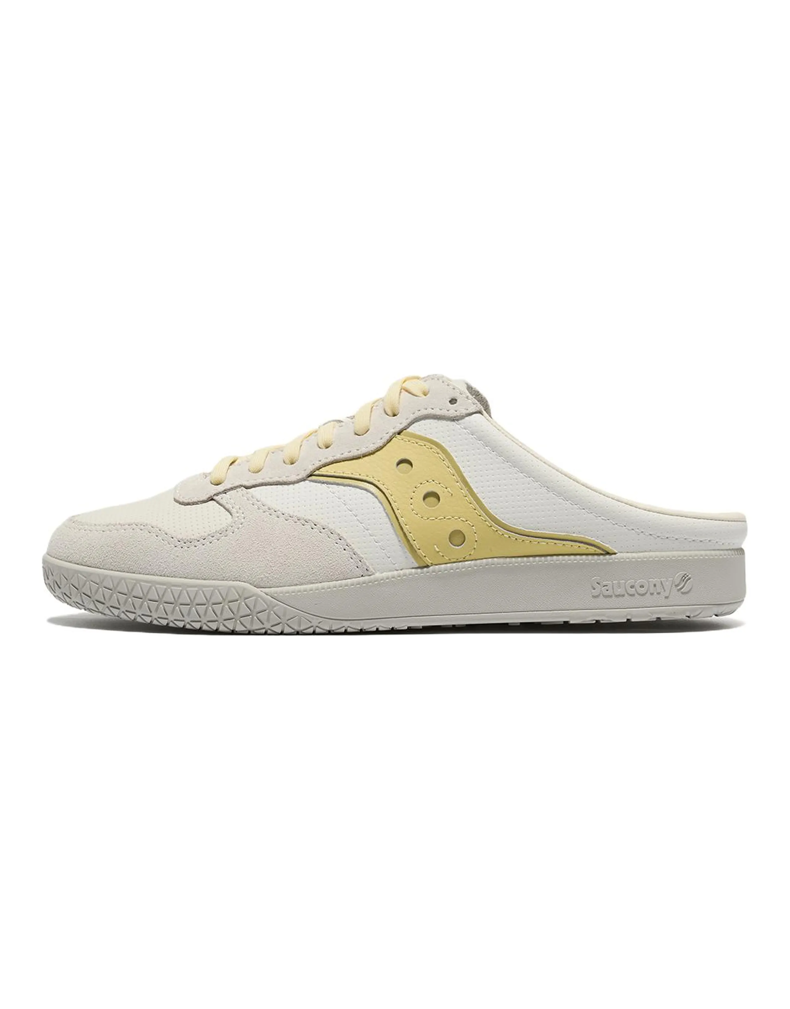Saucony BULLET CT Comfortable Versatile Anti-Wear Slip-Resistant Toe-Cover Sandals Unisex White