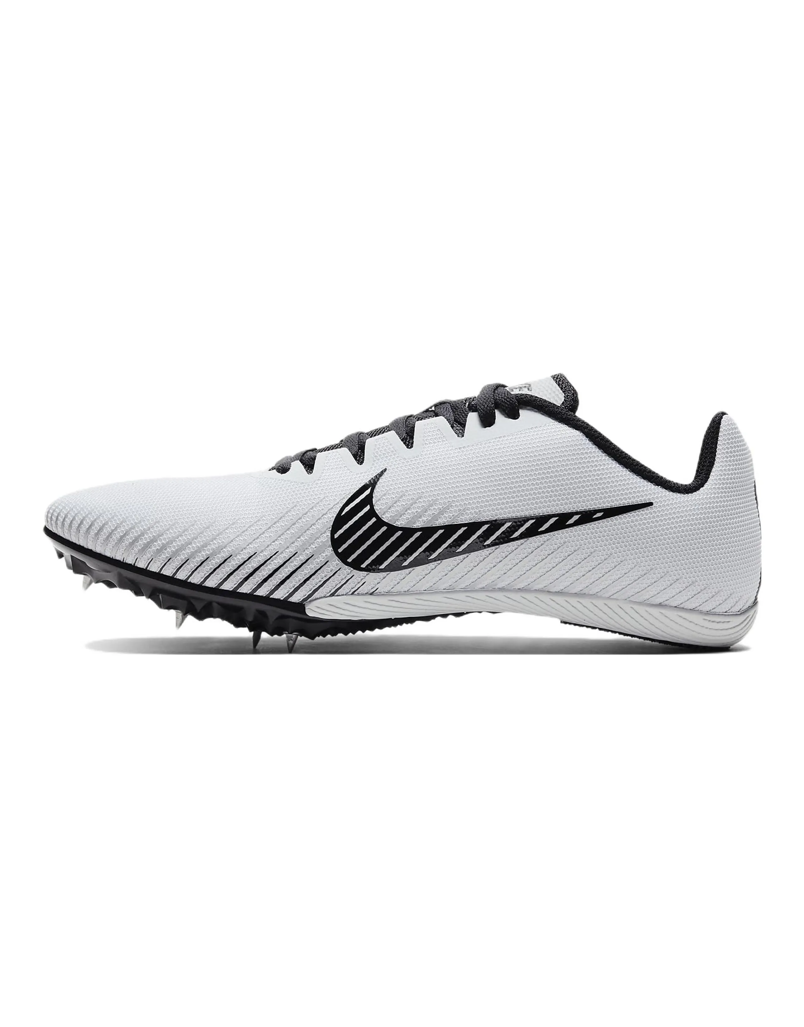Nike Air Zoom Rival M 9 Spikes 'Pure Platinum Black'