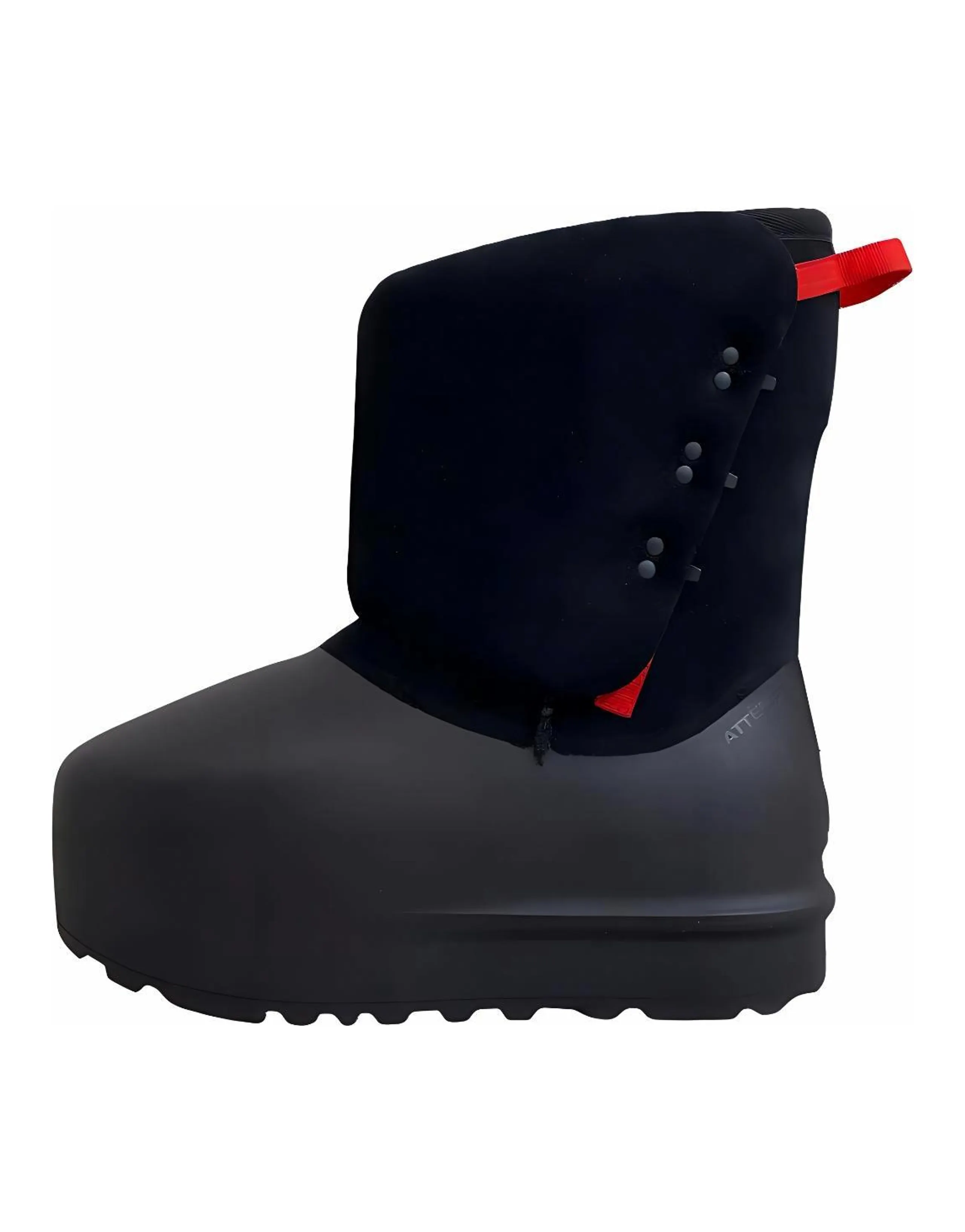 ATTEMPT x UGG Crispy Cream Puff 2.0 Short Snow Boots Unisex Black