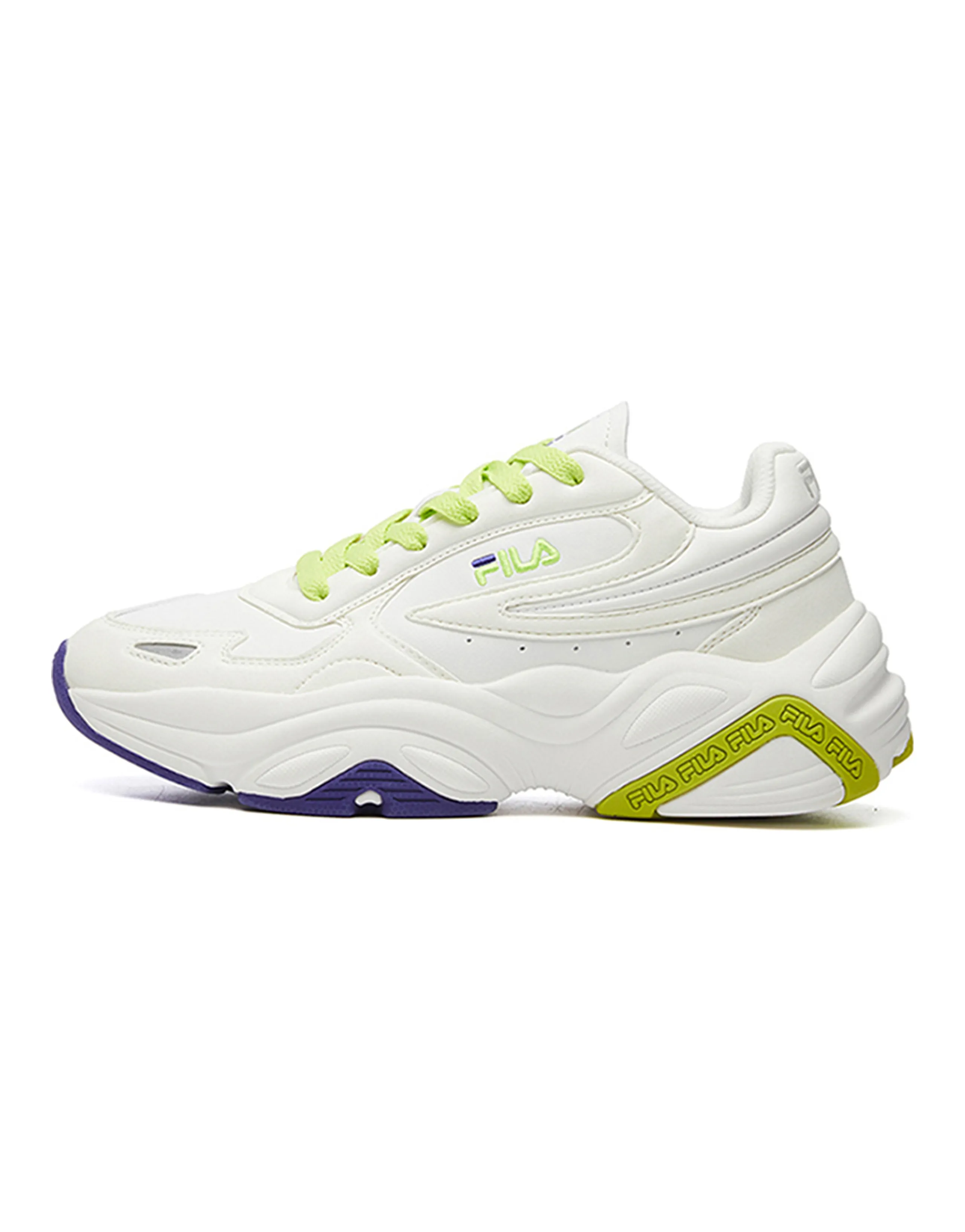 FILA Morden Chic FMC 'White Yellow' Women's