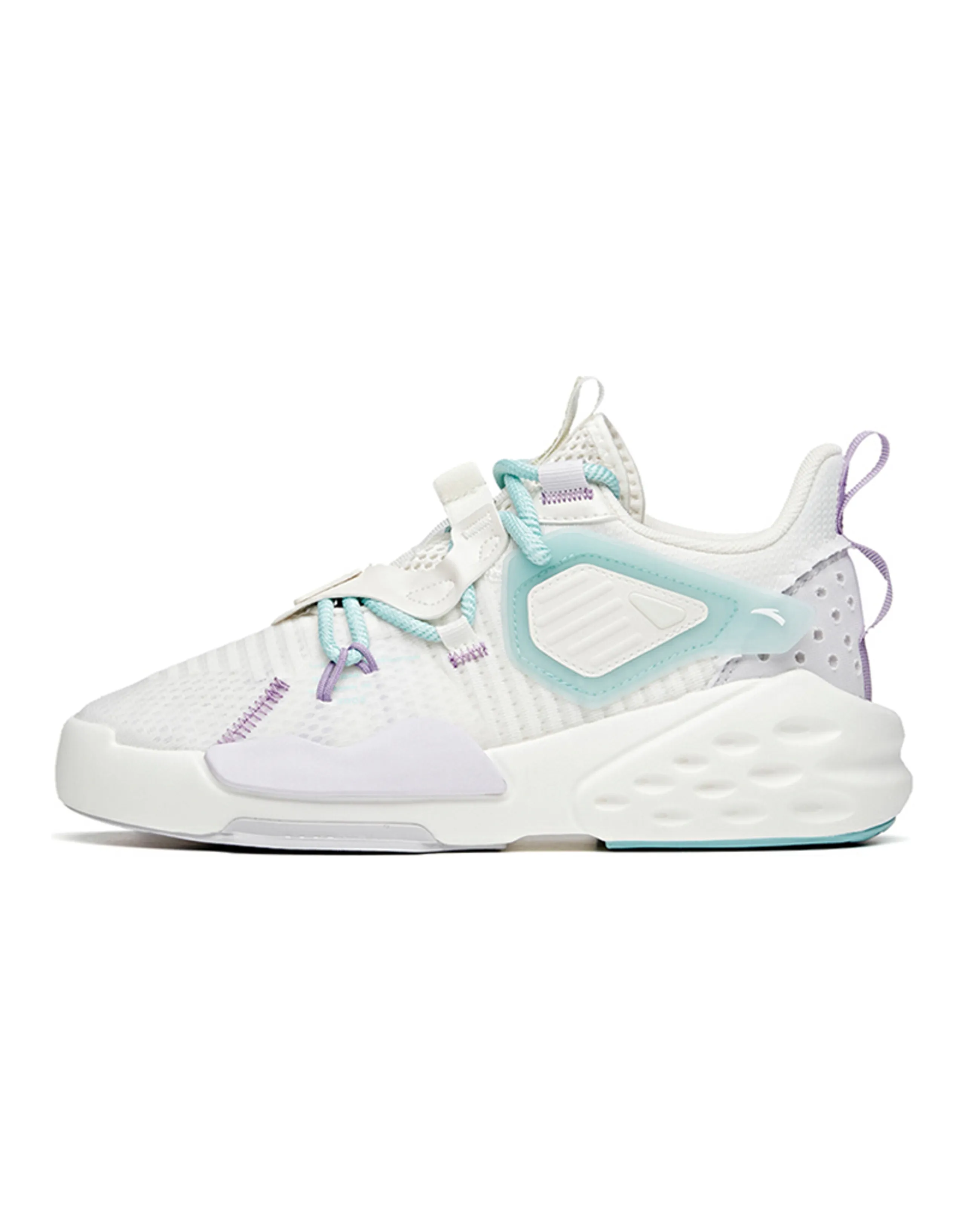 ANTA Badao Mid 'White Blue Purple' Women's