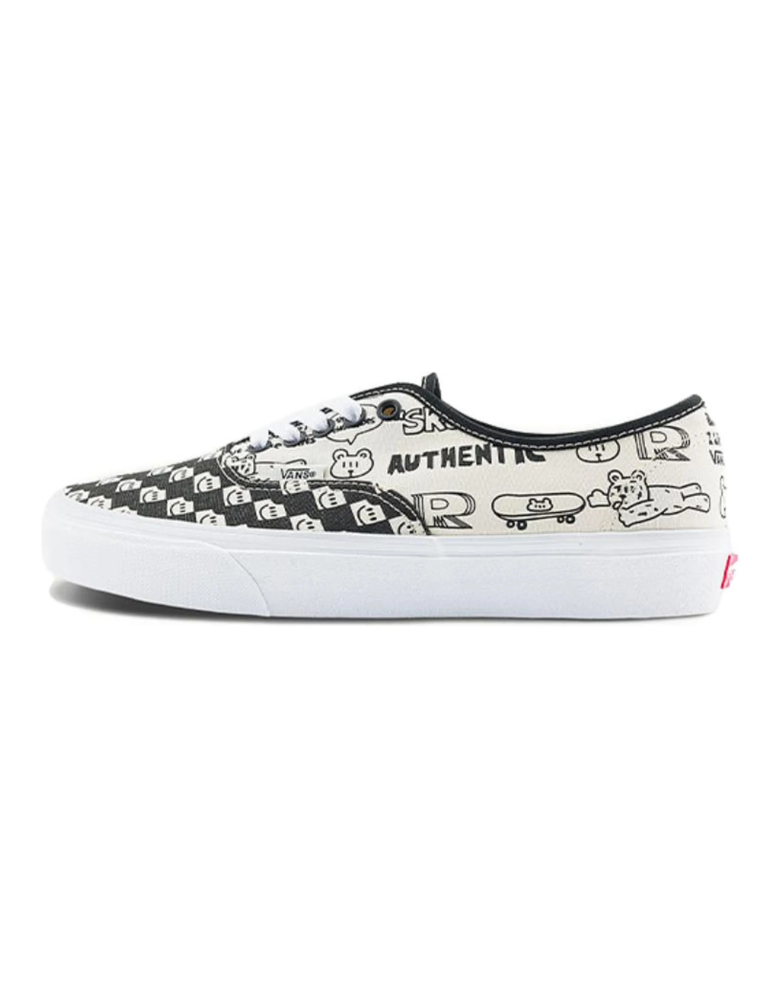 Vans Authentic X Otw Nuttsh 'Black White'
