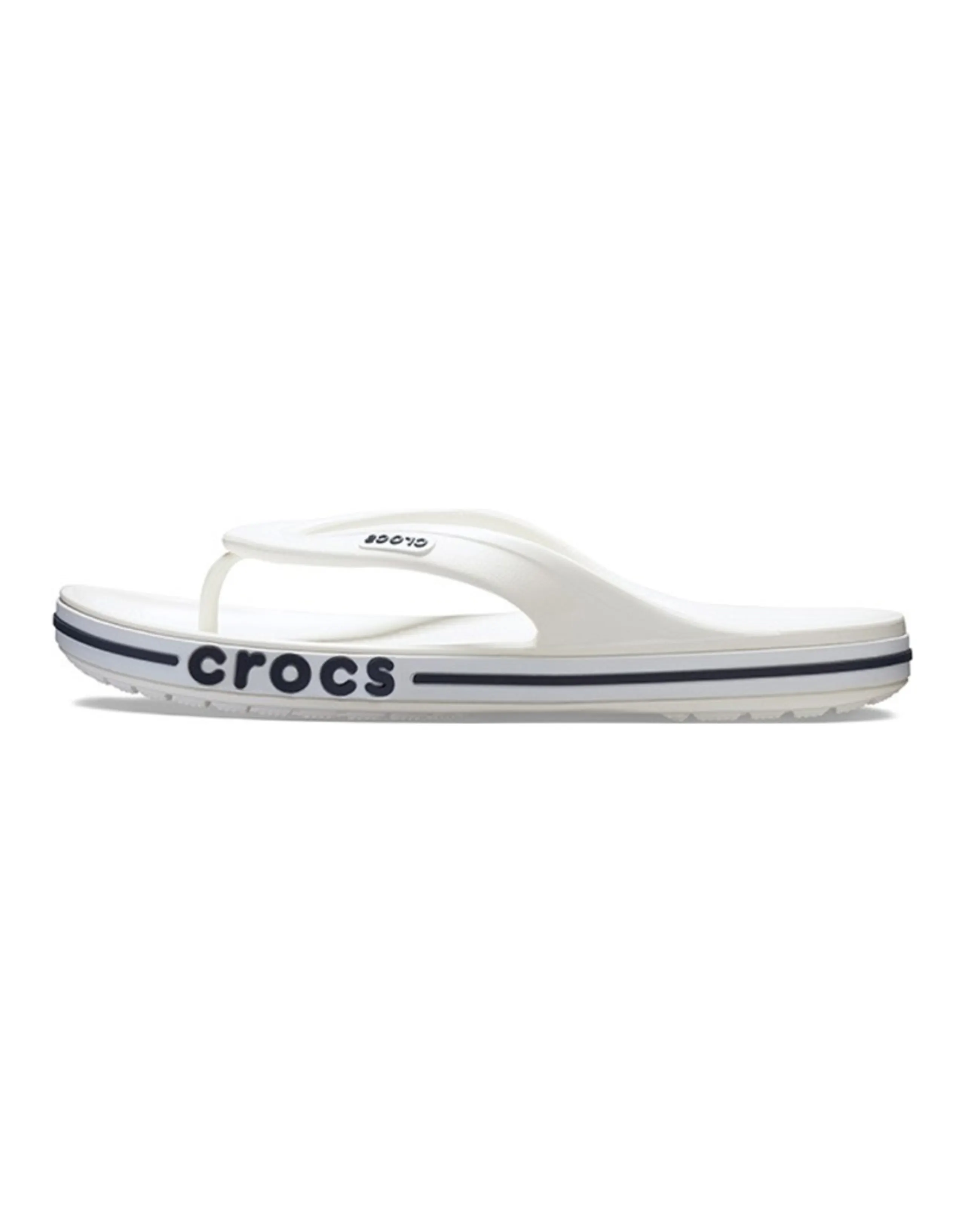 Crocs Bayaband White Blue Unisex Flip Flops 'White Blue'