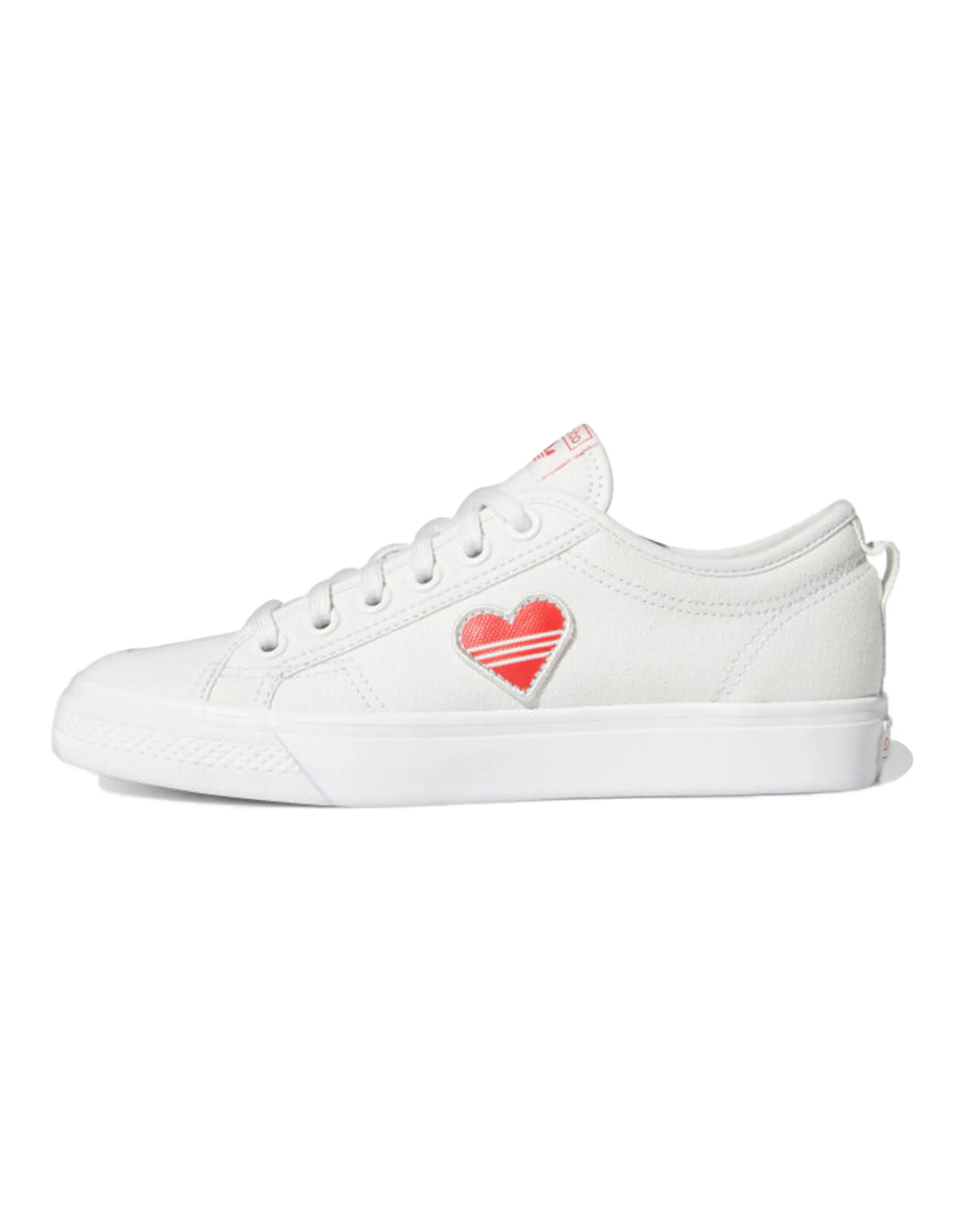 Adidas Originals Nizza Trefoil 'White Red' Women's