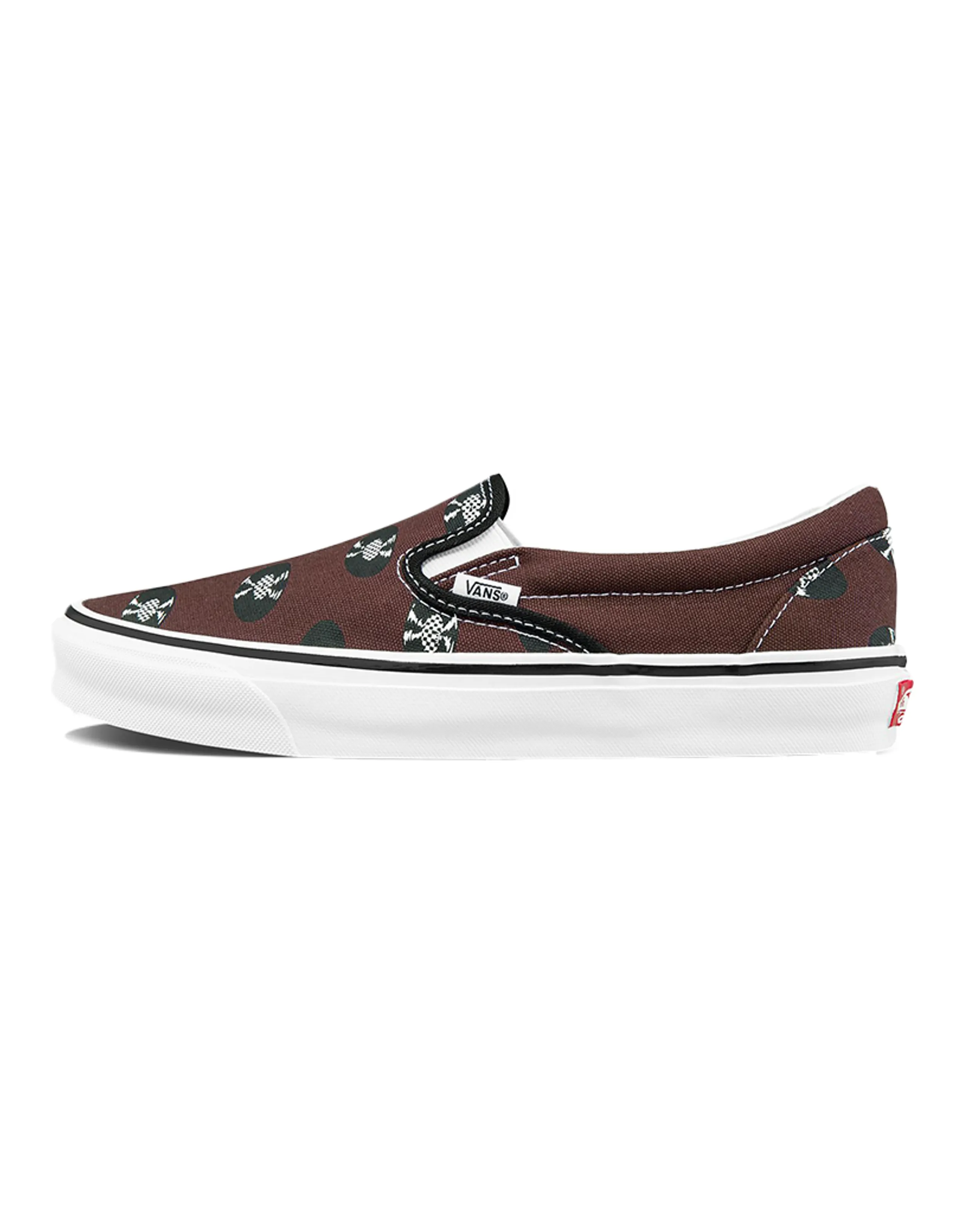Slip On Wacko Maria X Og Classic Vans 'Brown Records'