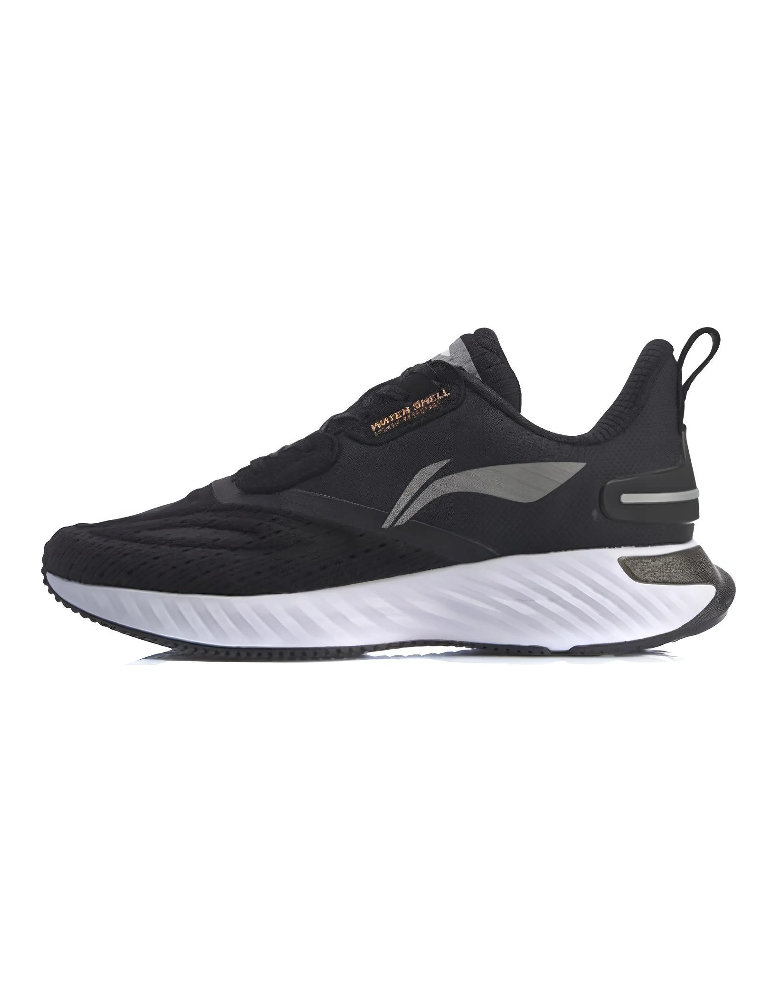 LINING Cloud Five Generations SHIELD Running Shoes Men Low-Top Black