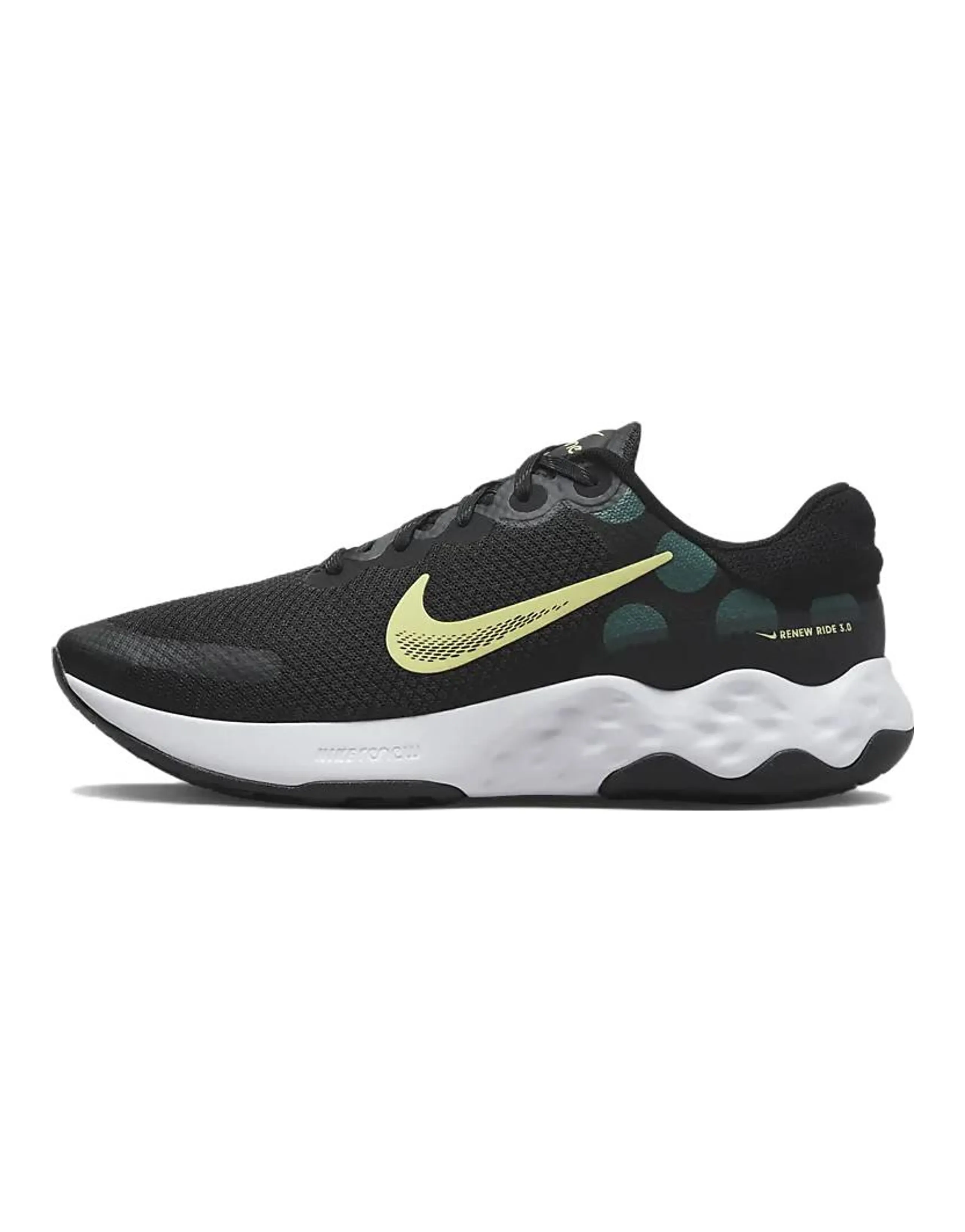 Nike Renew Ride 3 'Black Lemon Chiffon'