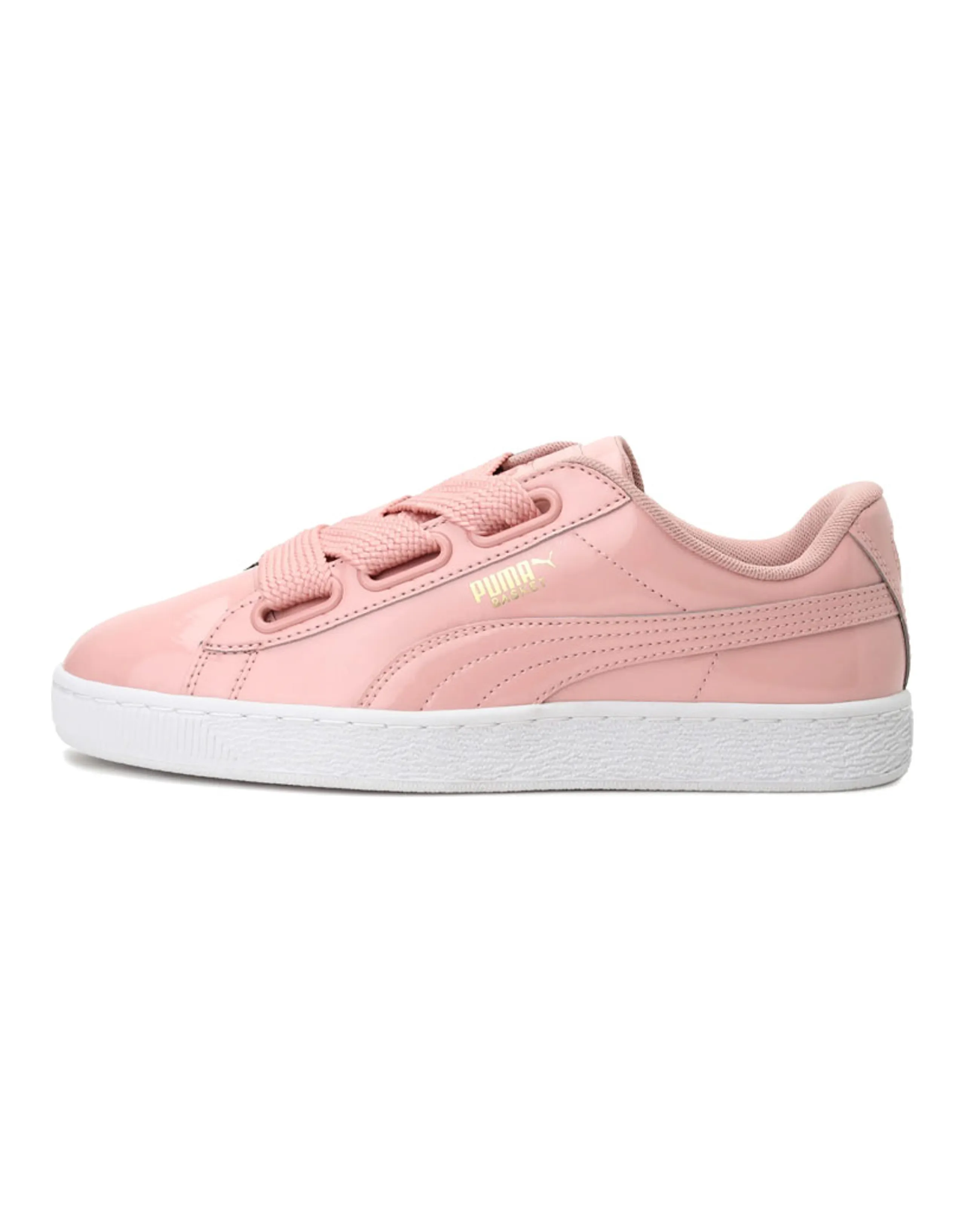 PUMA Basket Heart Patent 'Peach Beige' Women's