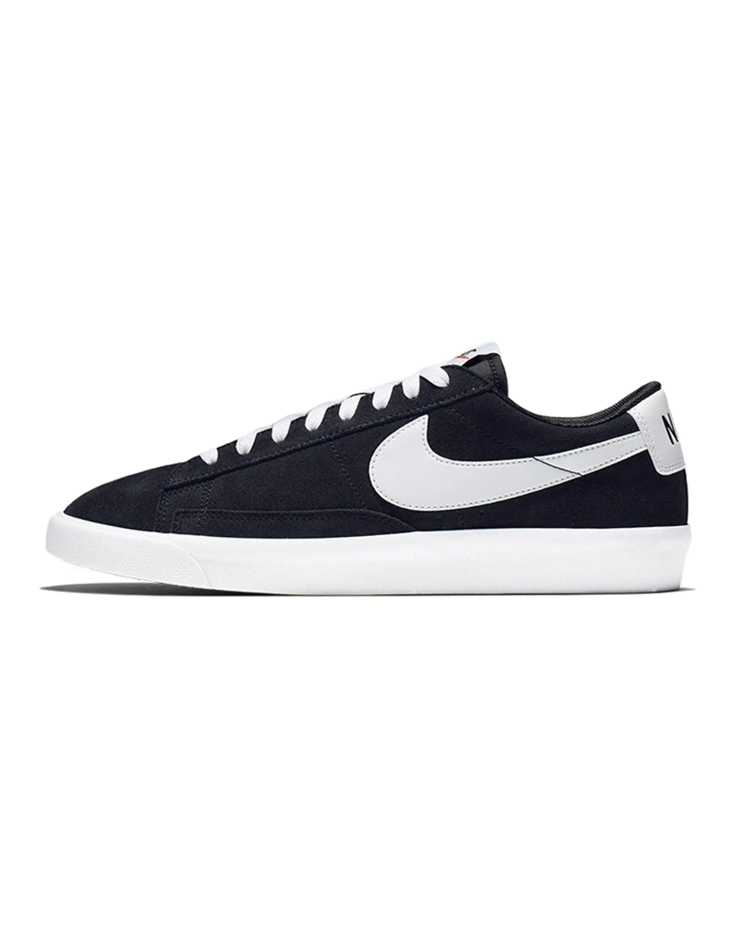Nike Blazer Low Premium Vintage Suede Black White