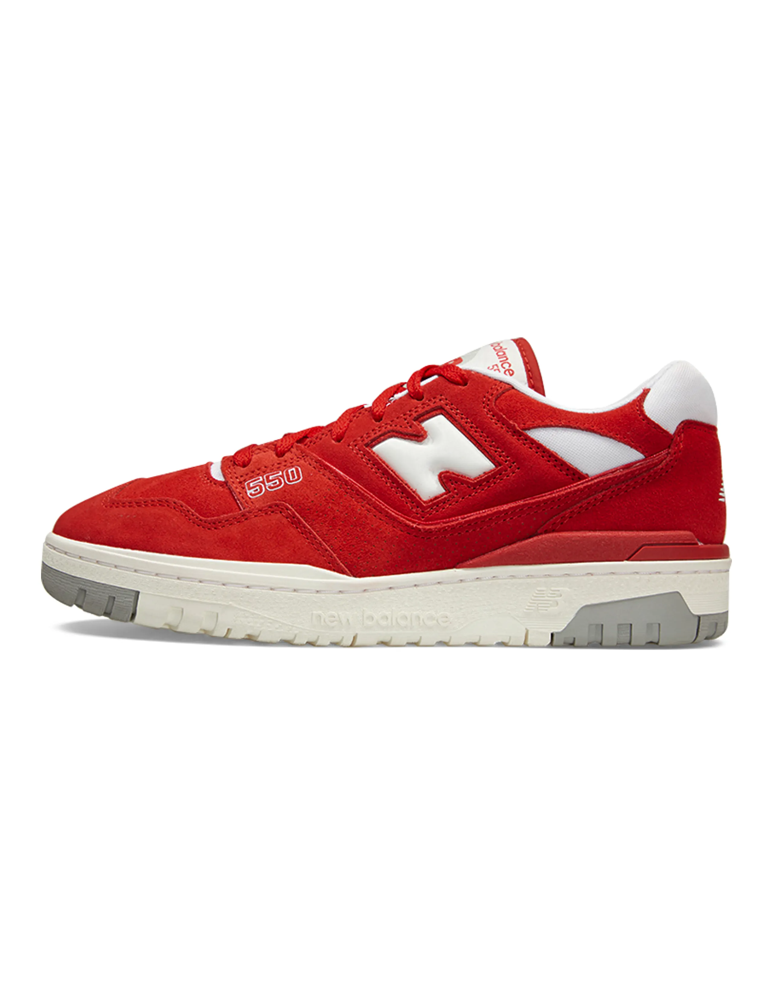 New Balance 550 Suede Pack Team Red