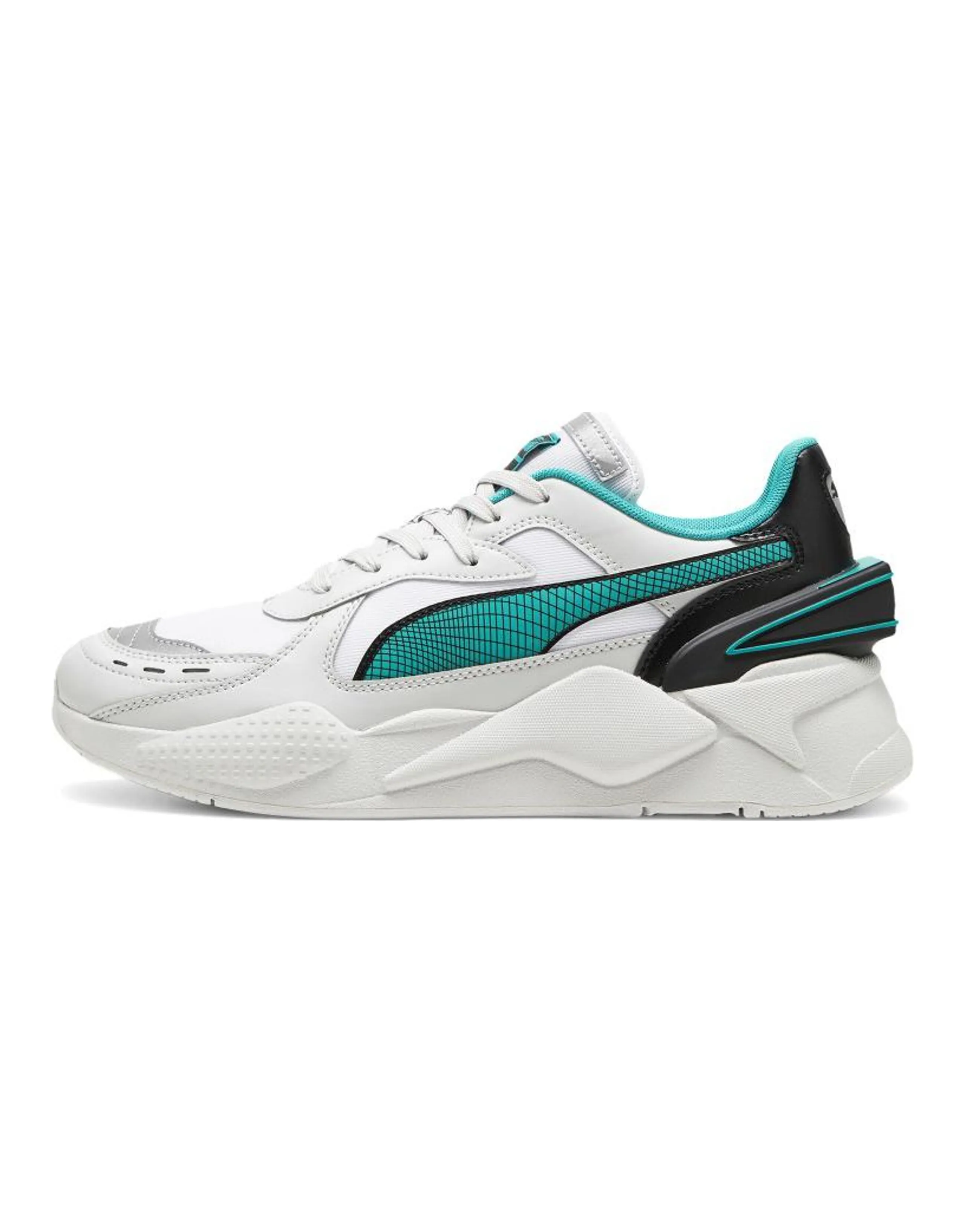 PUMA RS-X '40TH ANNIVERSARY' Slip-Resistant Low-Top Casual Shoes Unisex White Blue