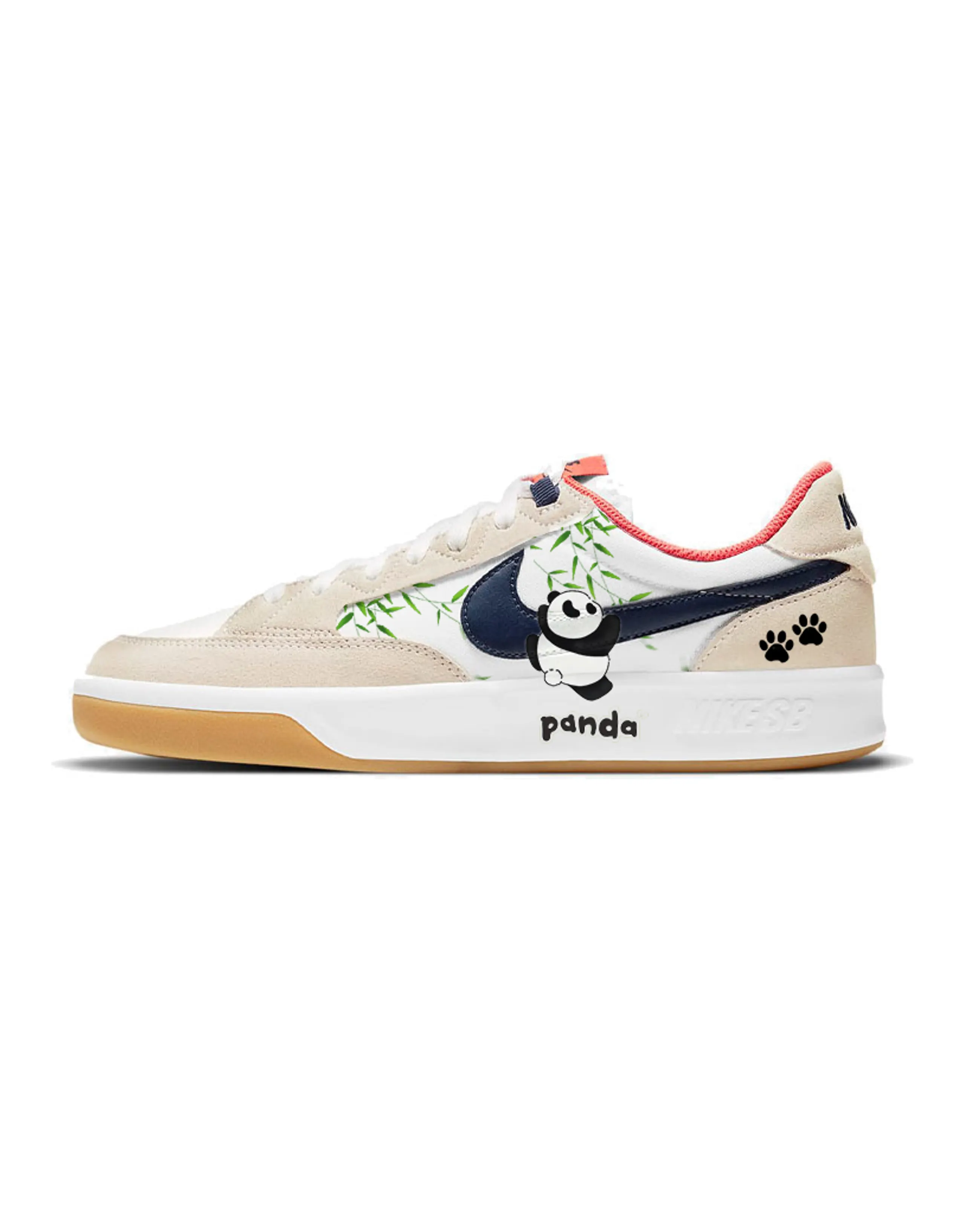Nike SB Adversary Skateboard Shoes Unisex Low-Top Yellow White