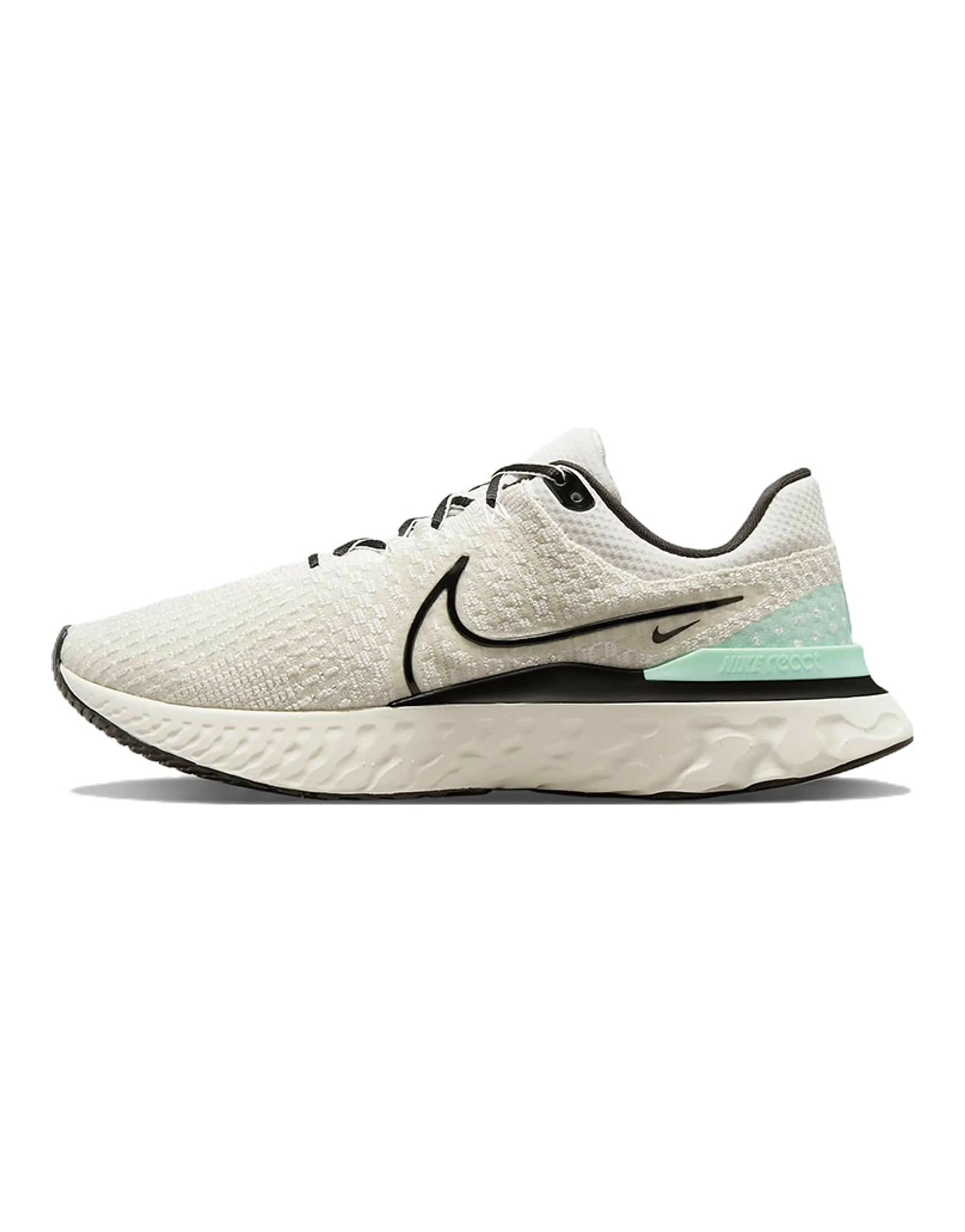 Nike React Infinity Run Flyknit 3 Phantom Black Mint