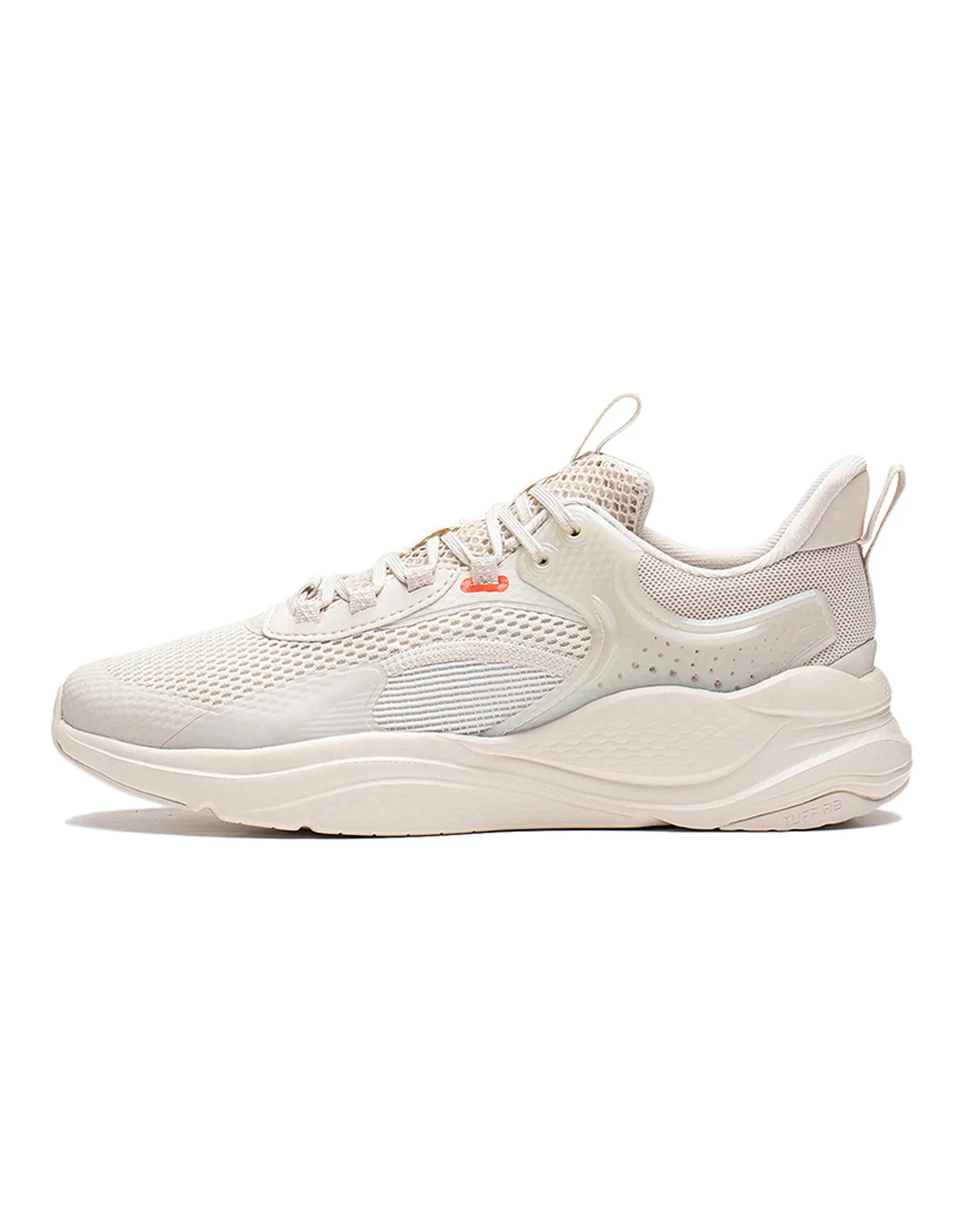 LiNing Liuyun Cushioning, Slip Resistant, And Abrasion Resistant Low Top Casual Shoes Women's Pearl White