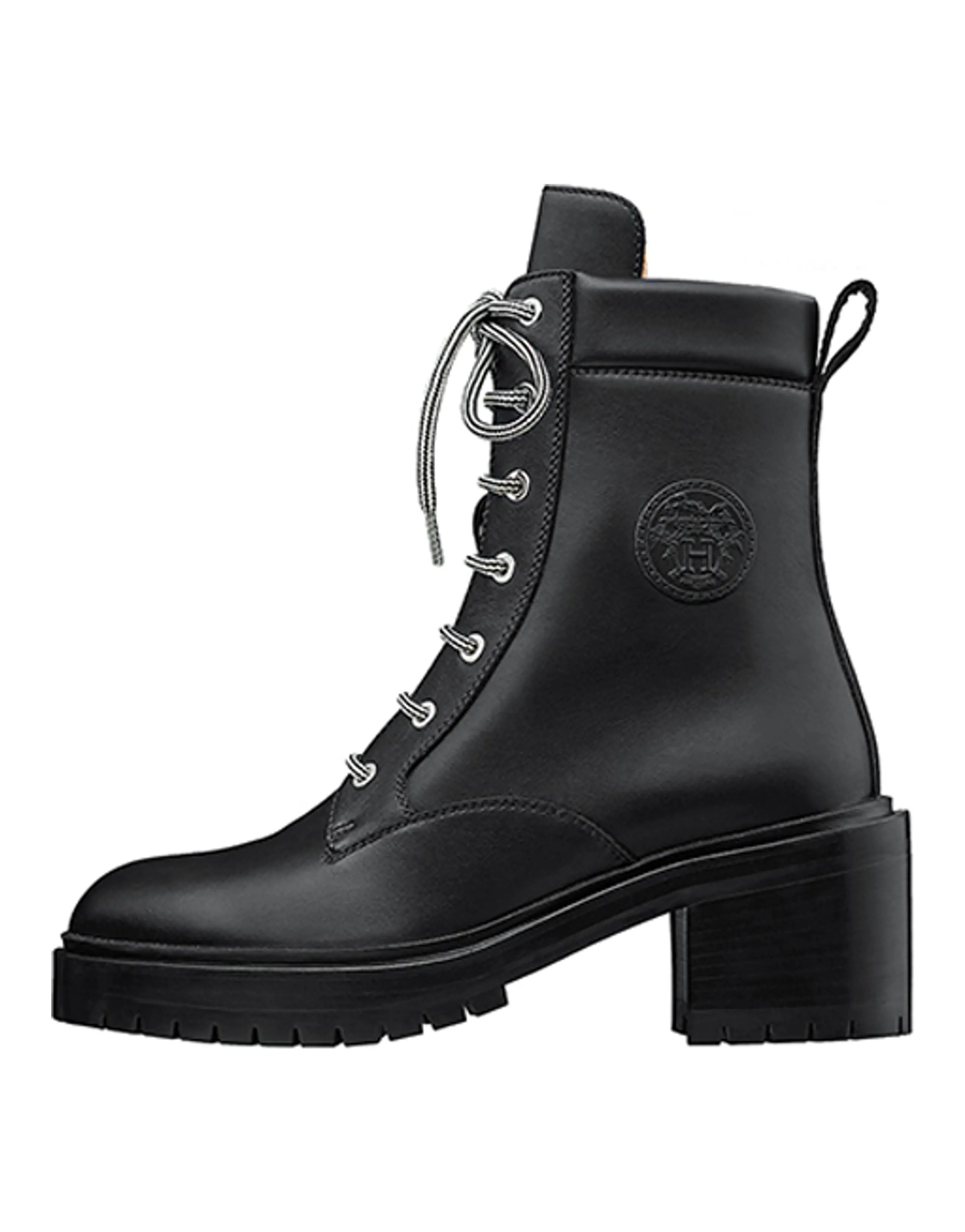 HERMES Ankle Boots Women's Black