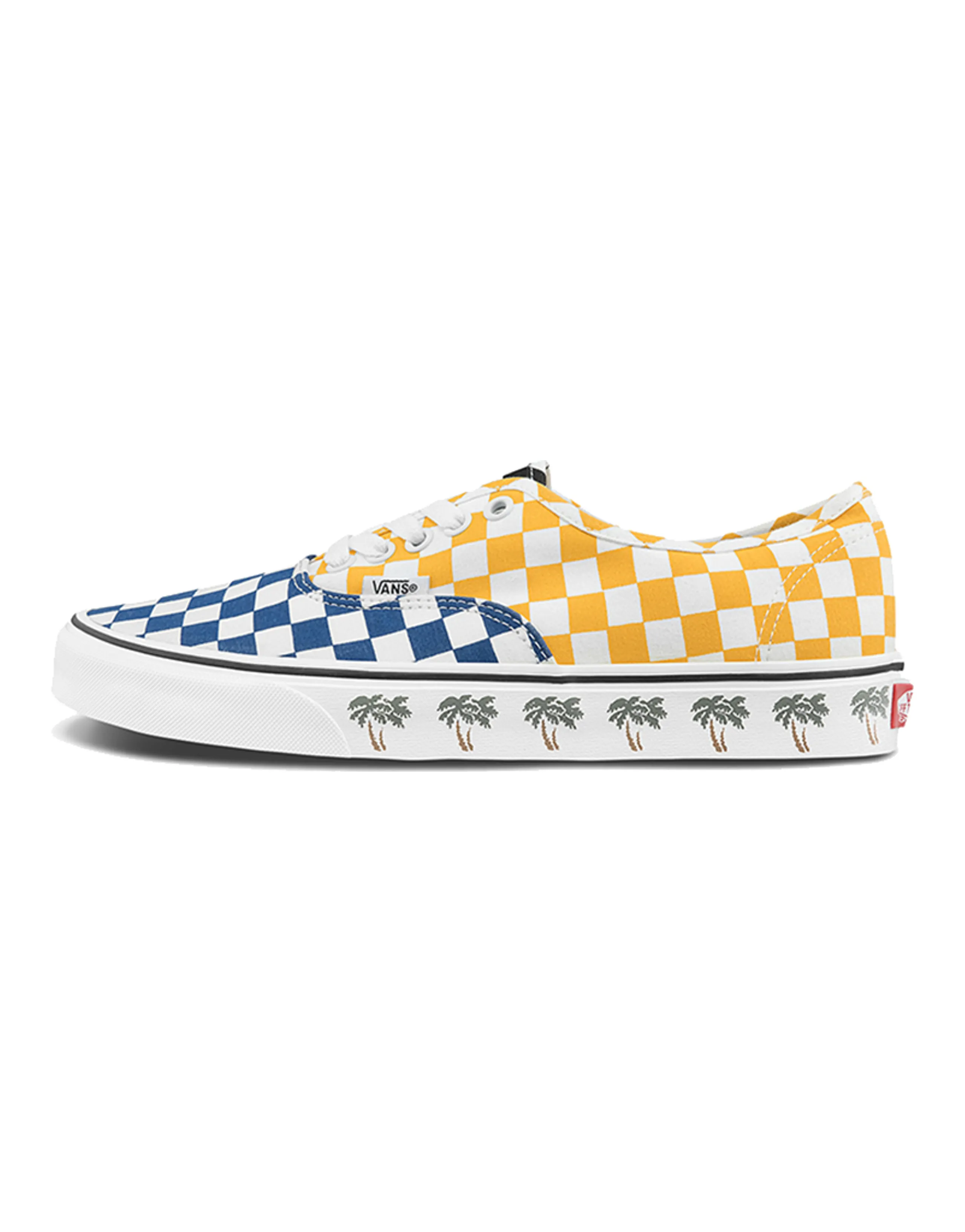 Authentic Vans 'Sidewall Palm Tree Checkerboard'
