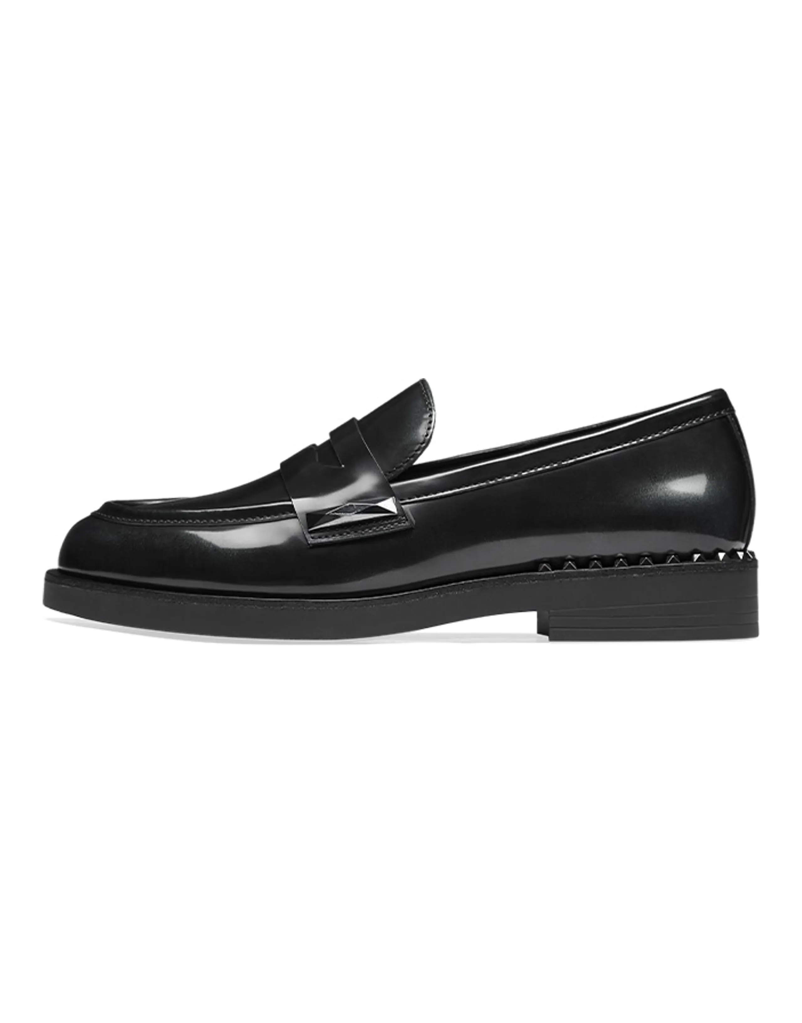 ASH WHISPER STUDS Collection Loafers Women's Black