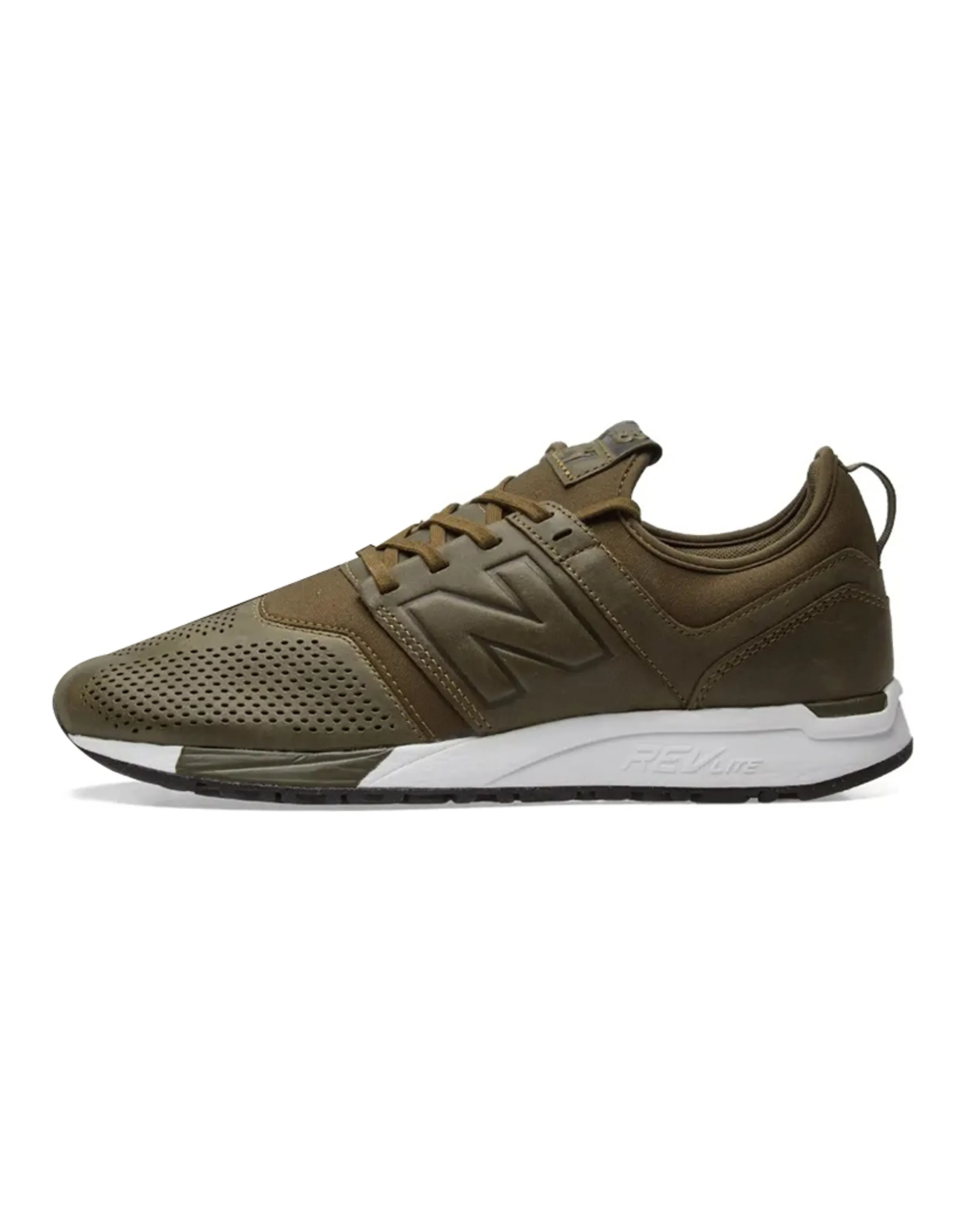 New Balance 247 Leather Olive
