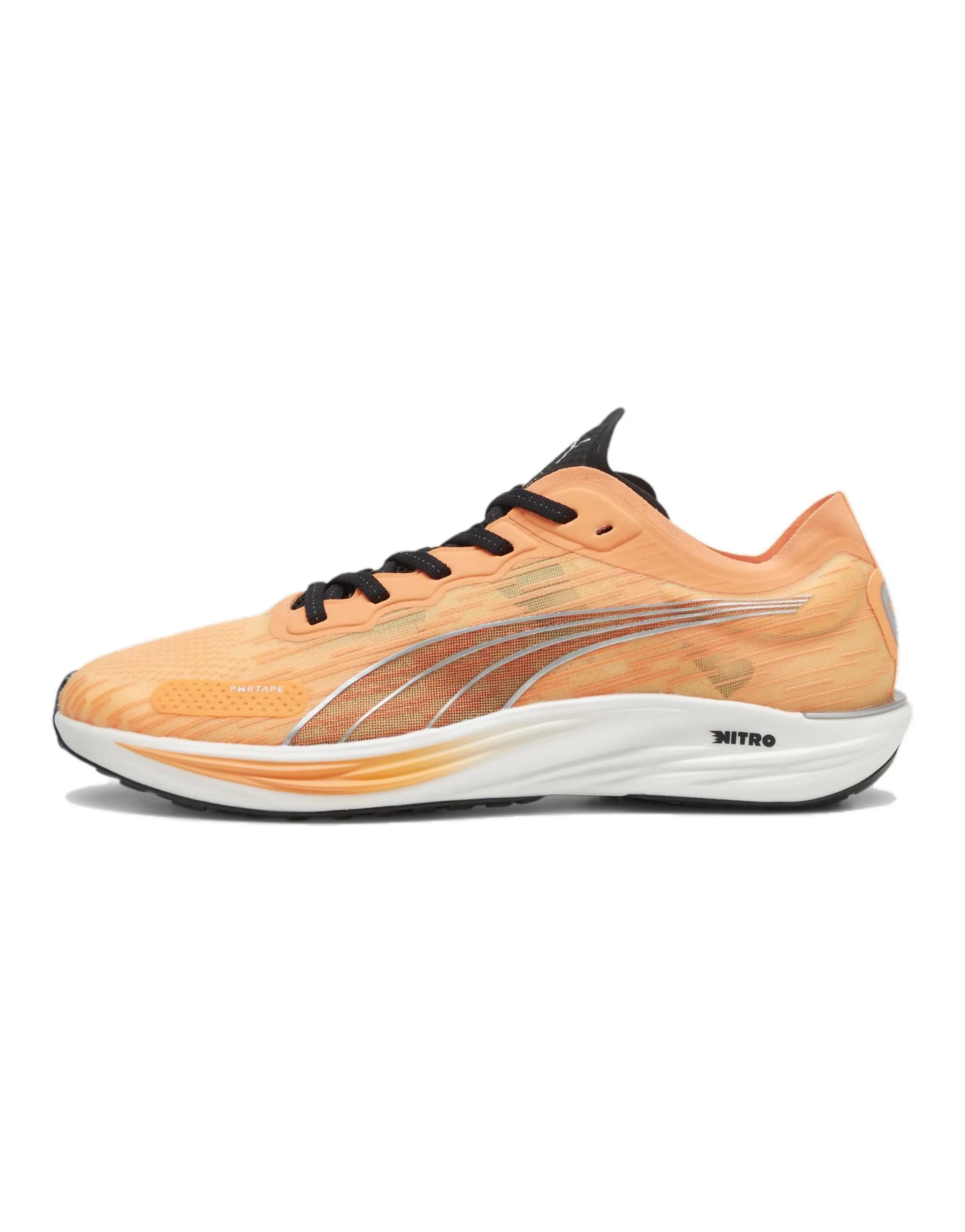 PUMA Liberate Nitro Slip-Resistant Low-Top Running Shoes Men's Orange