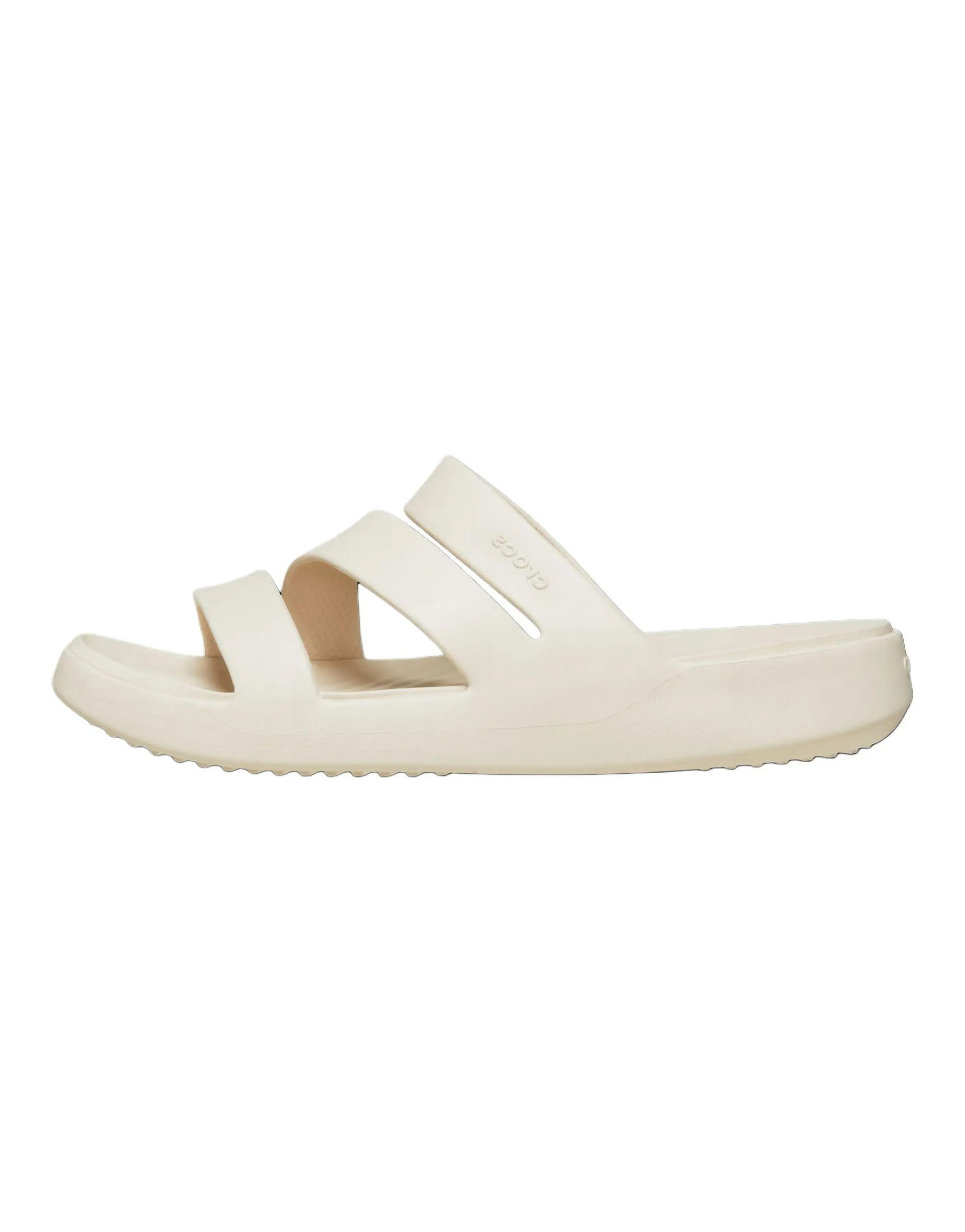 Crocs Getaway Strappy Slides 'Cream White' Women's
