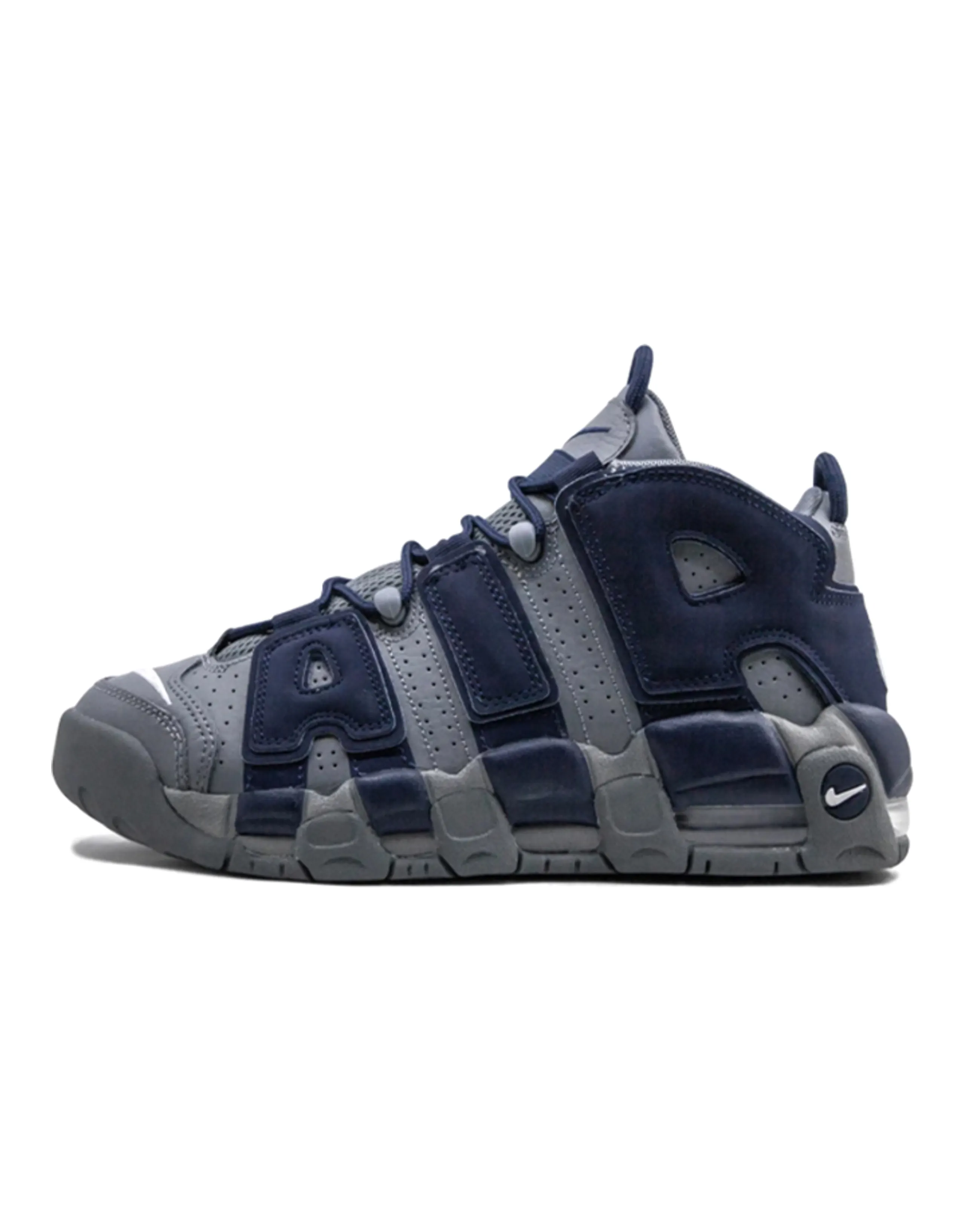 Nike Air More Uptempo 96 Cool Grey Midnight Navy GS