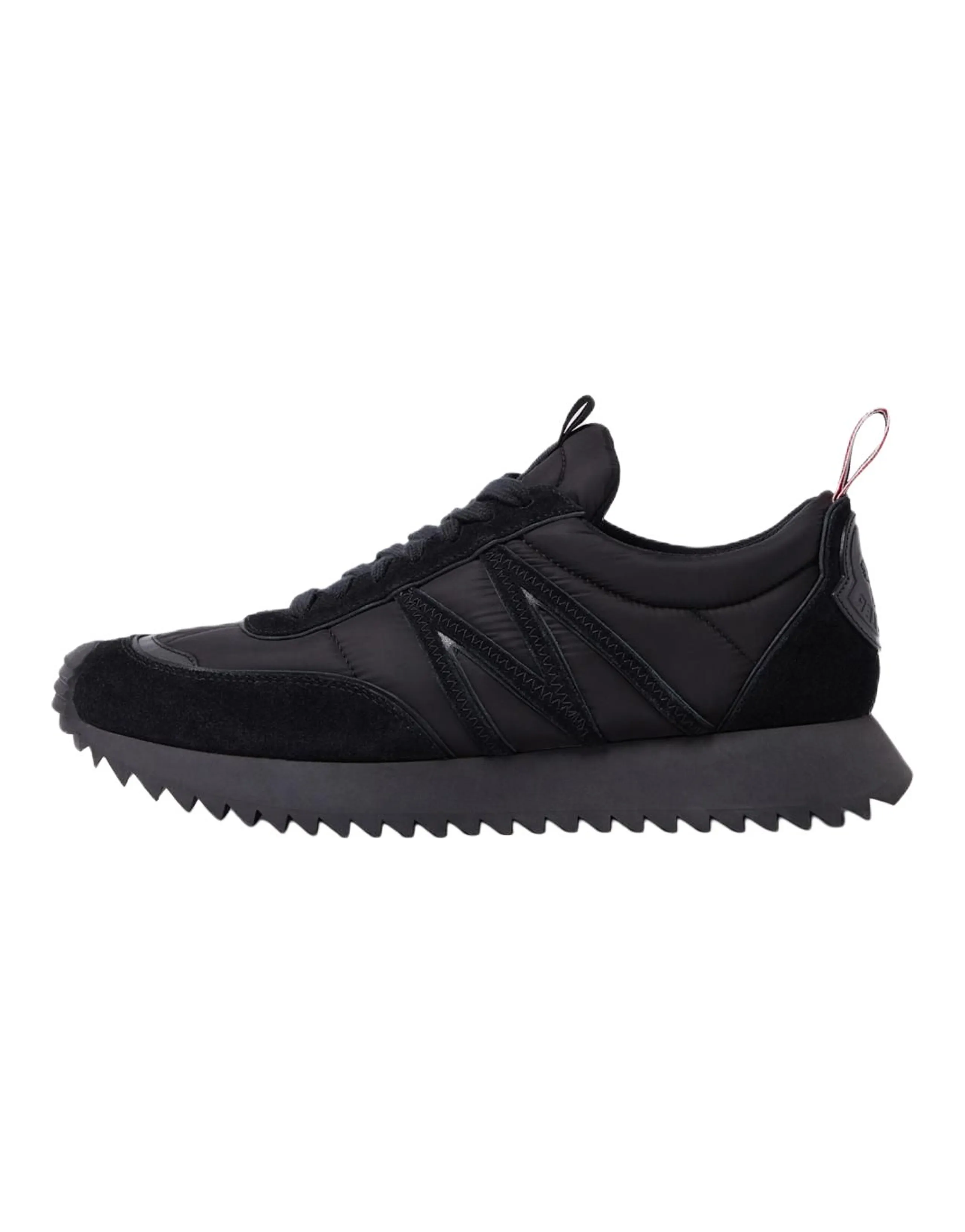 Moncler Pacey Low Top Casual Shoes 3.5cm Men's Black