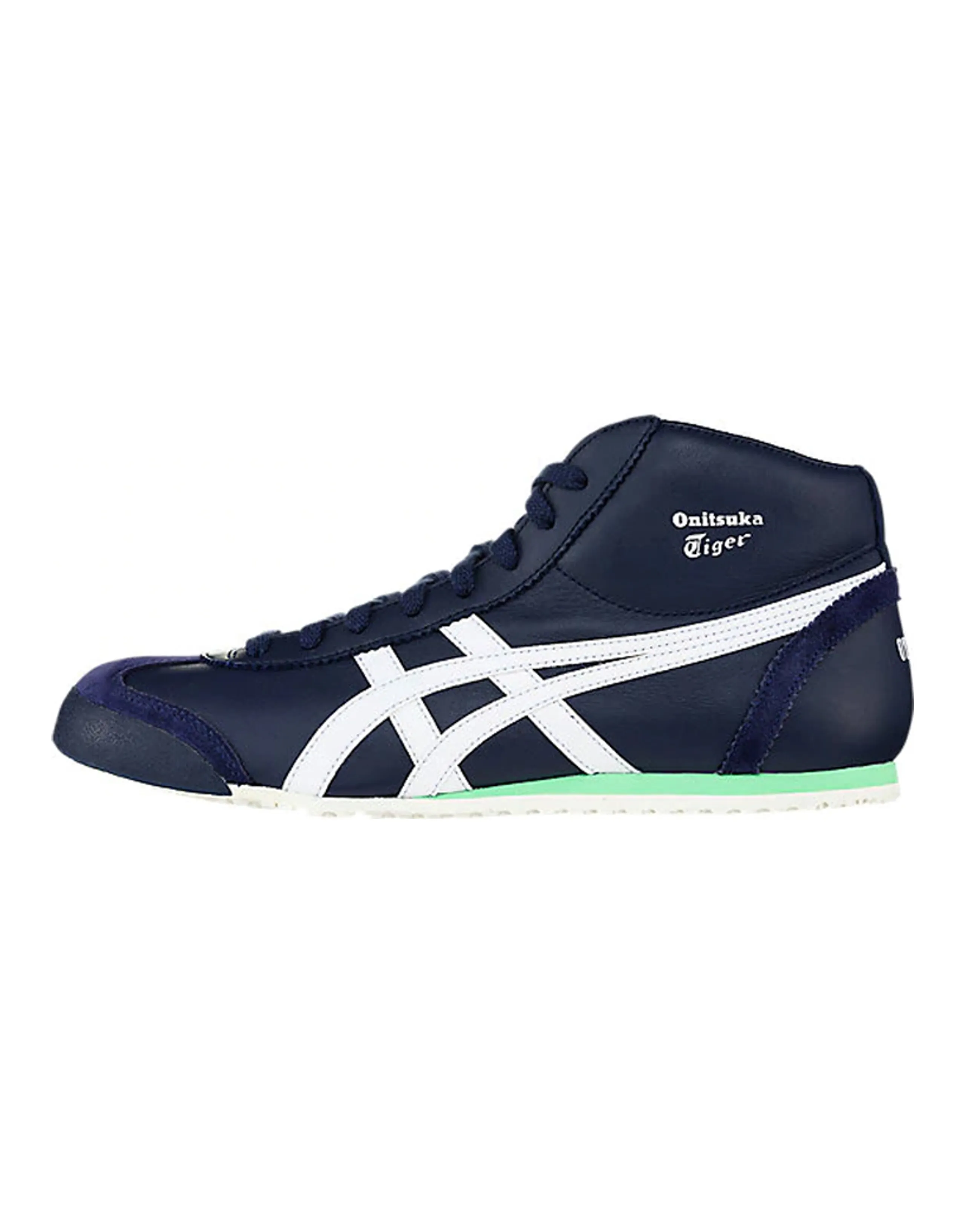 Onitsuka Tiger Mexico Mid Runner 'Dark Blue White Green'