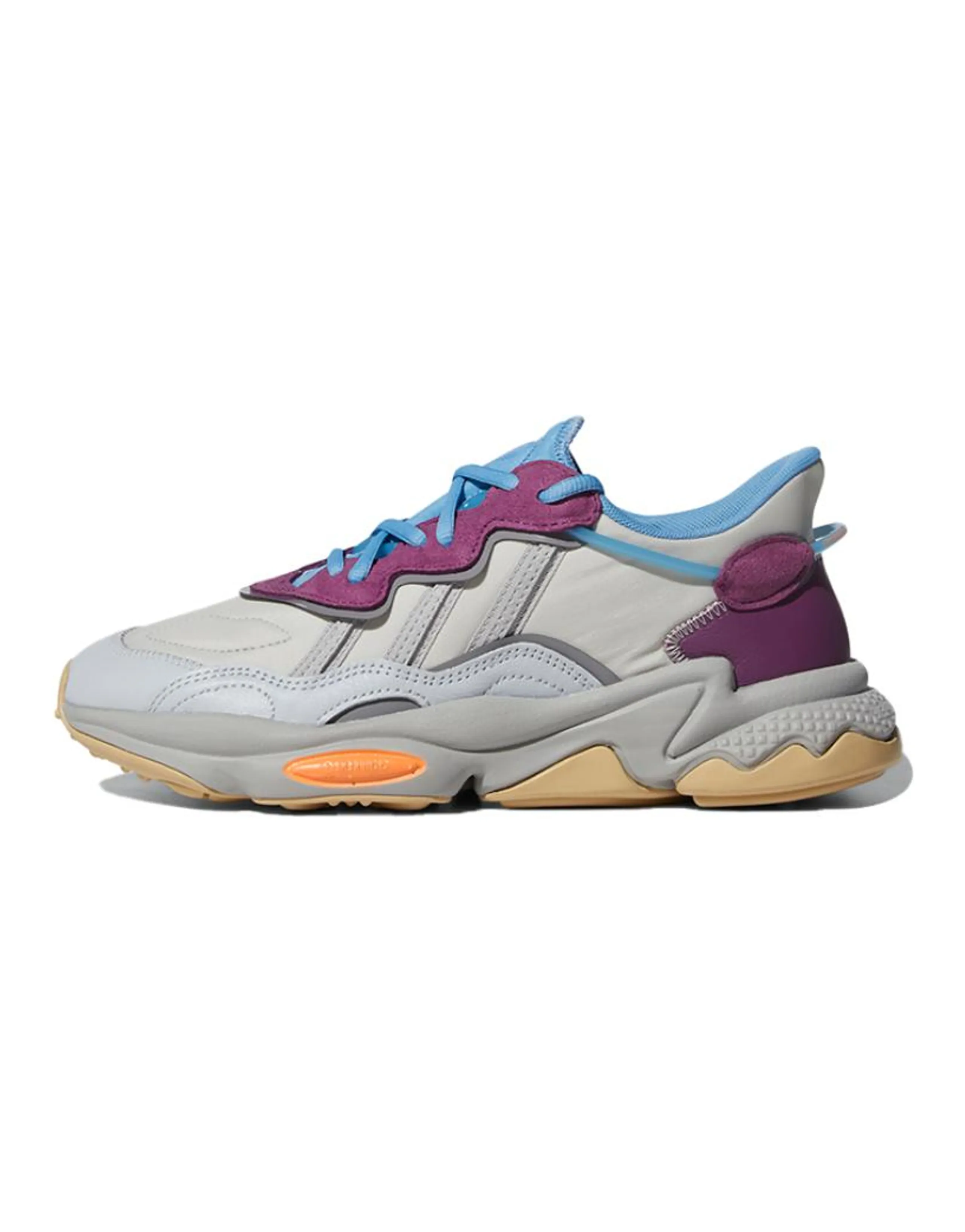 Adidas Originals Ozweego 'Gray Purple Blue' Women's