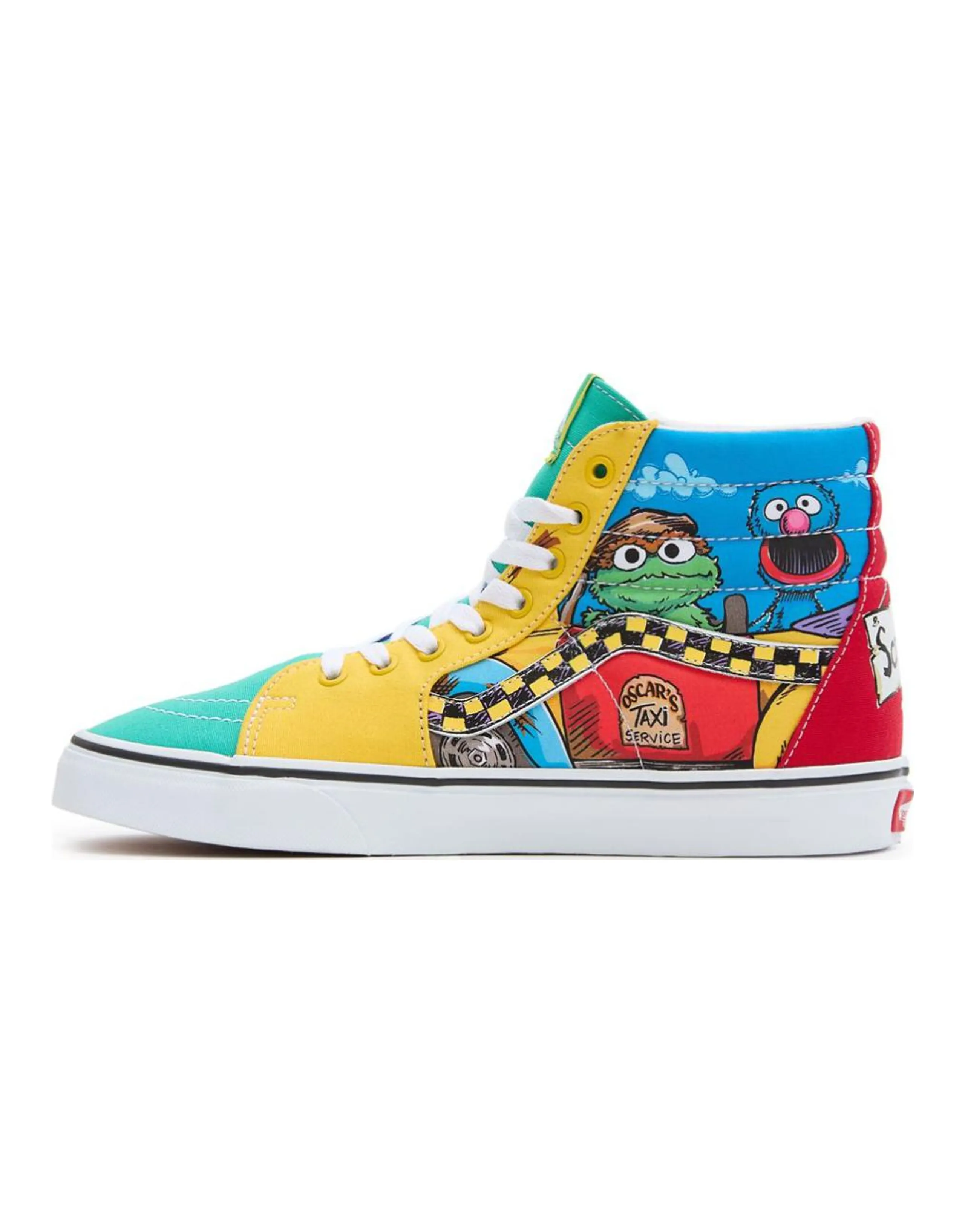 Vans Sesame Street X Sk8 Hi 'Oscar's Taxi Service'