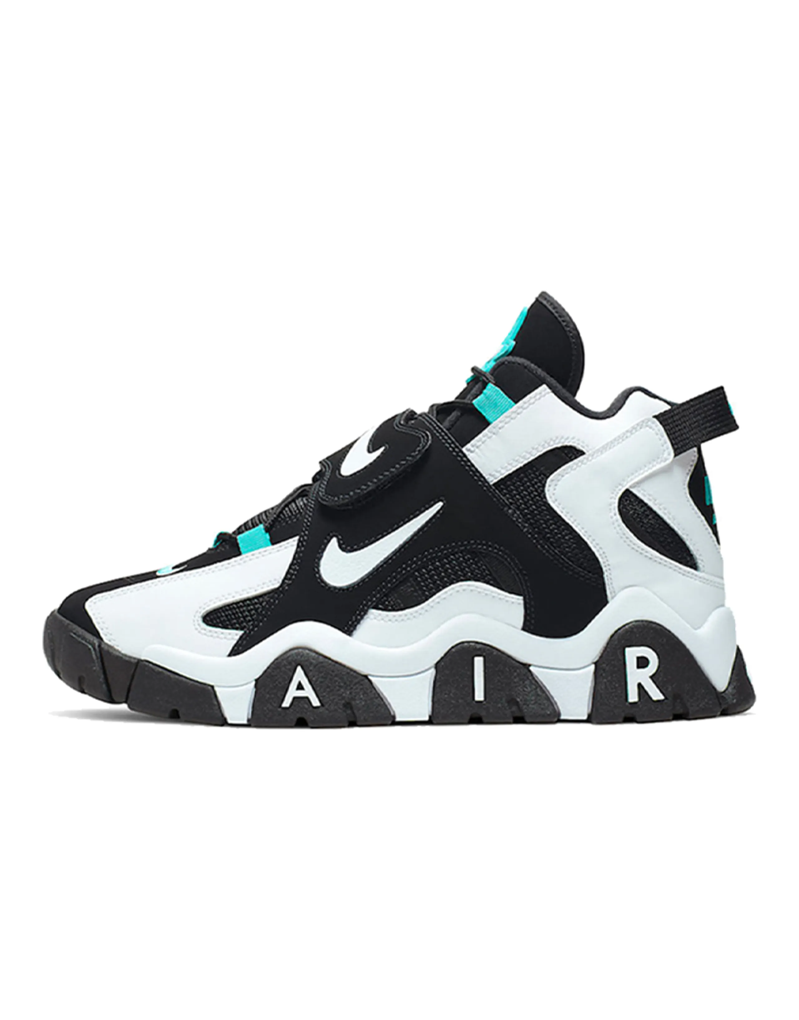 Nike Air Barrage Mid Shoes Black/White Cabana