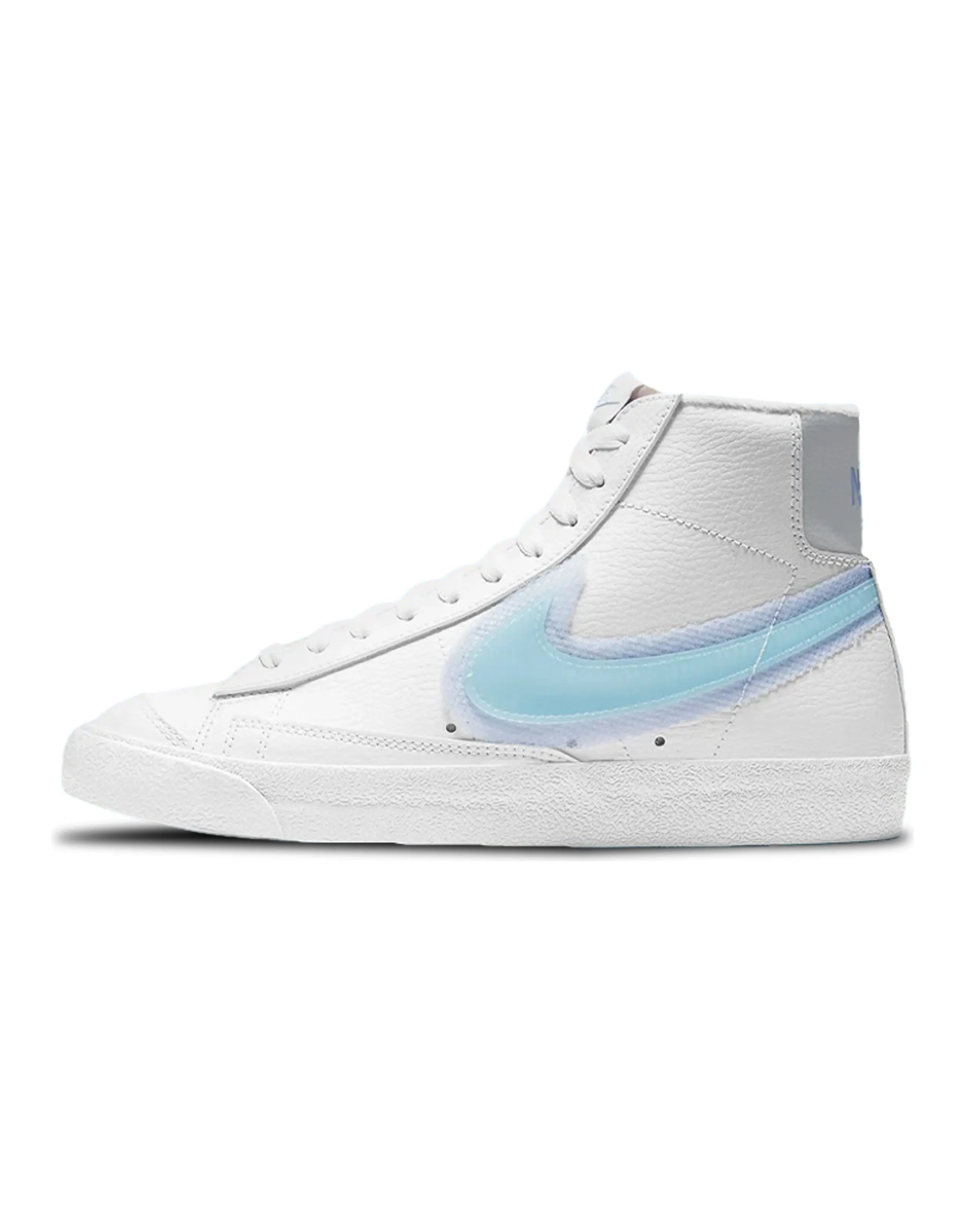 Nike Blazer Mid 77 White Glacier Blue Women's