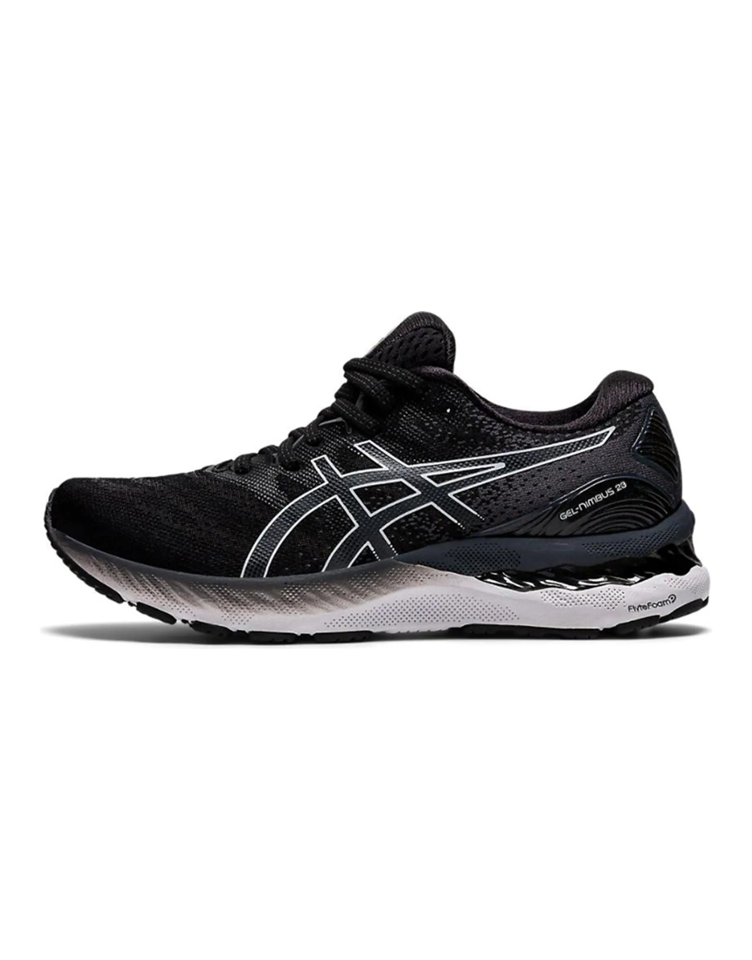 Asics Gel Nimbus 23 'Black White' Women's