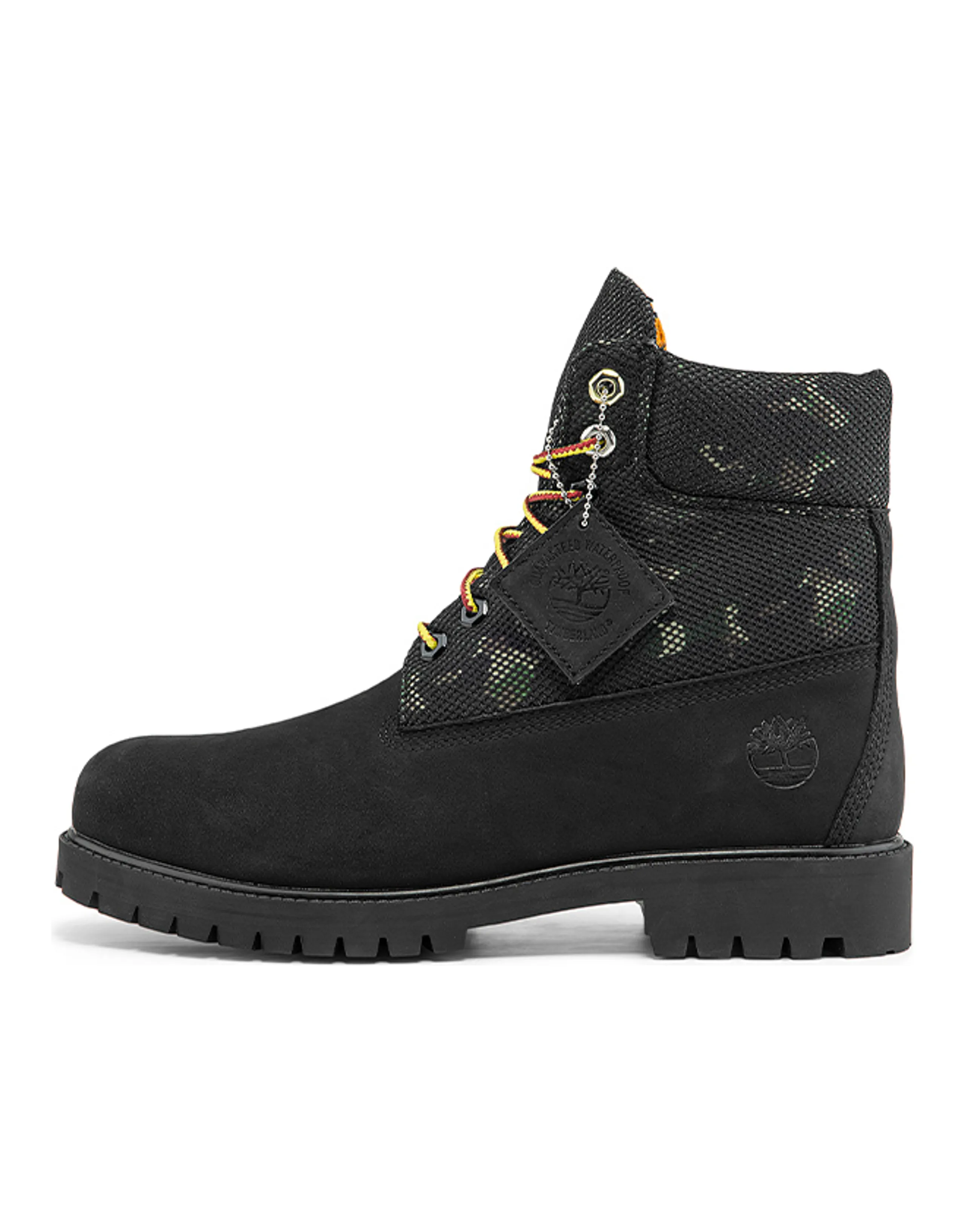 Timberland Heritage 6 Inch Boot 'Black Nubuck With Camo'