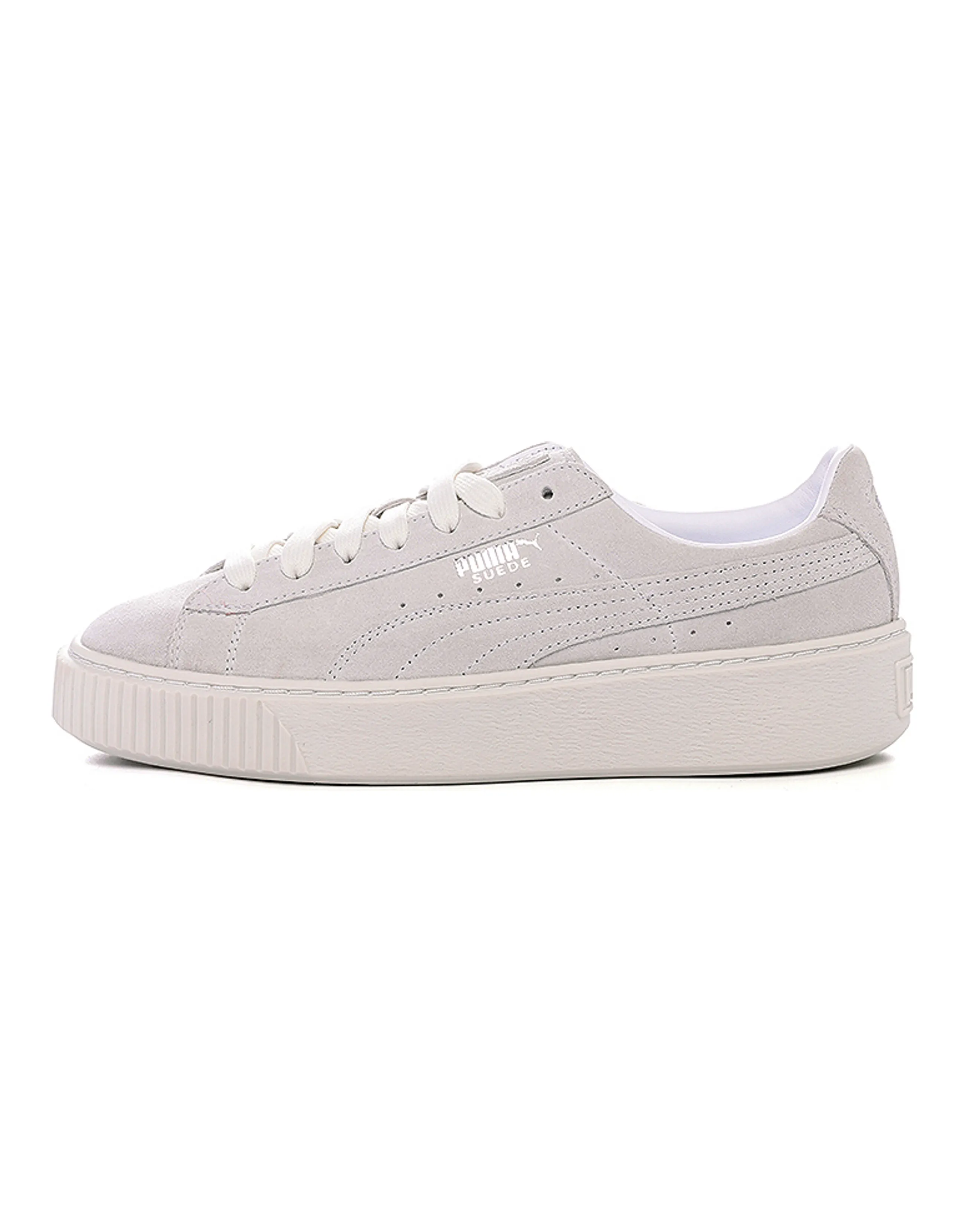 PUMA Suede Platform Gray Women's