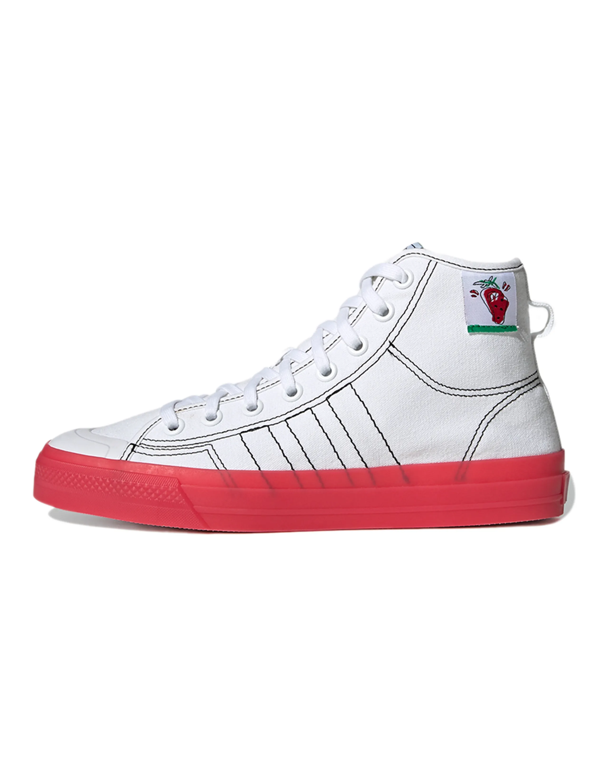Adidas Originals Originals Nizza Hi Rf 'White Red'