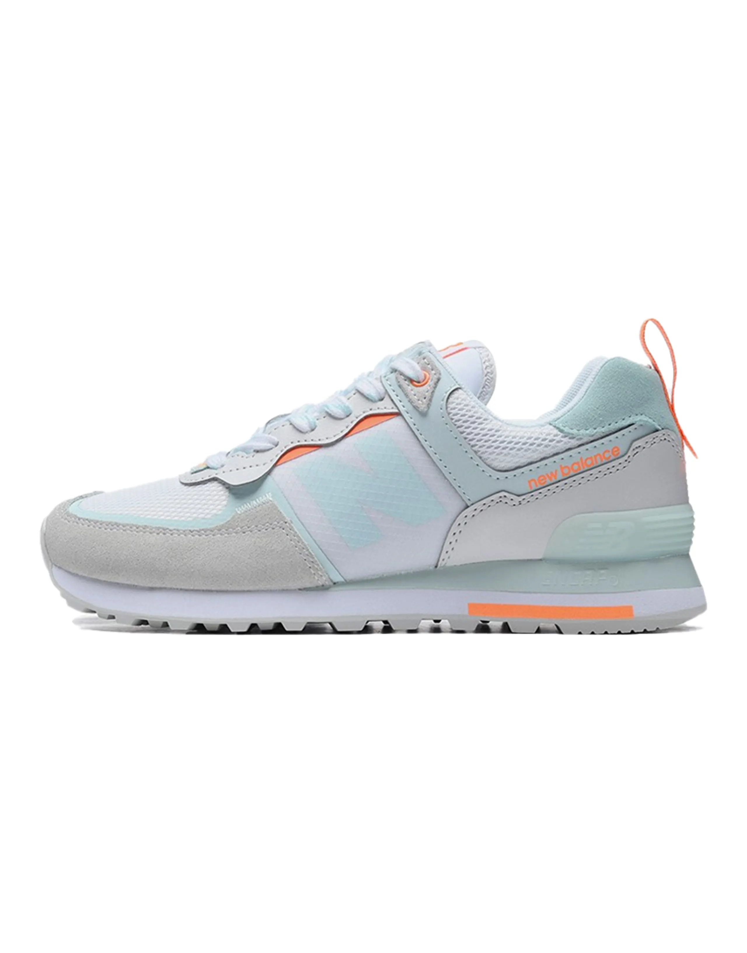 New Balance 574 Shoes For Grey/Blue Women's