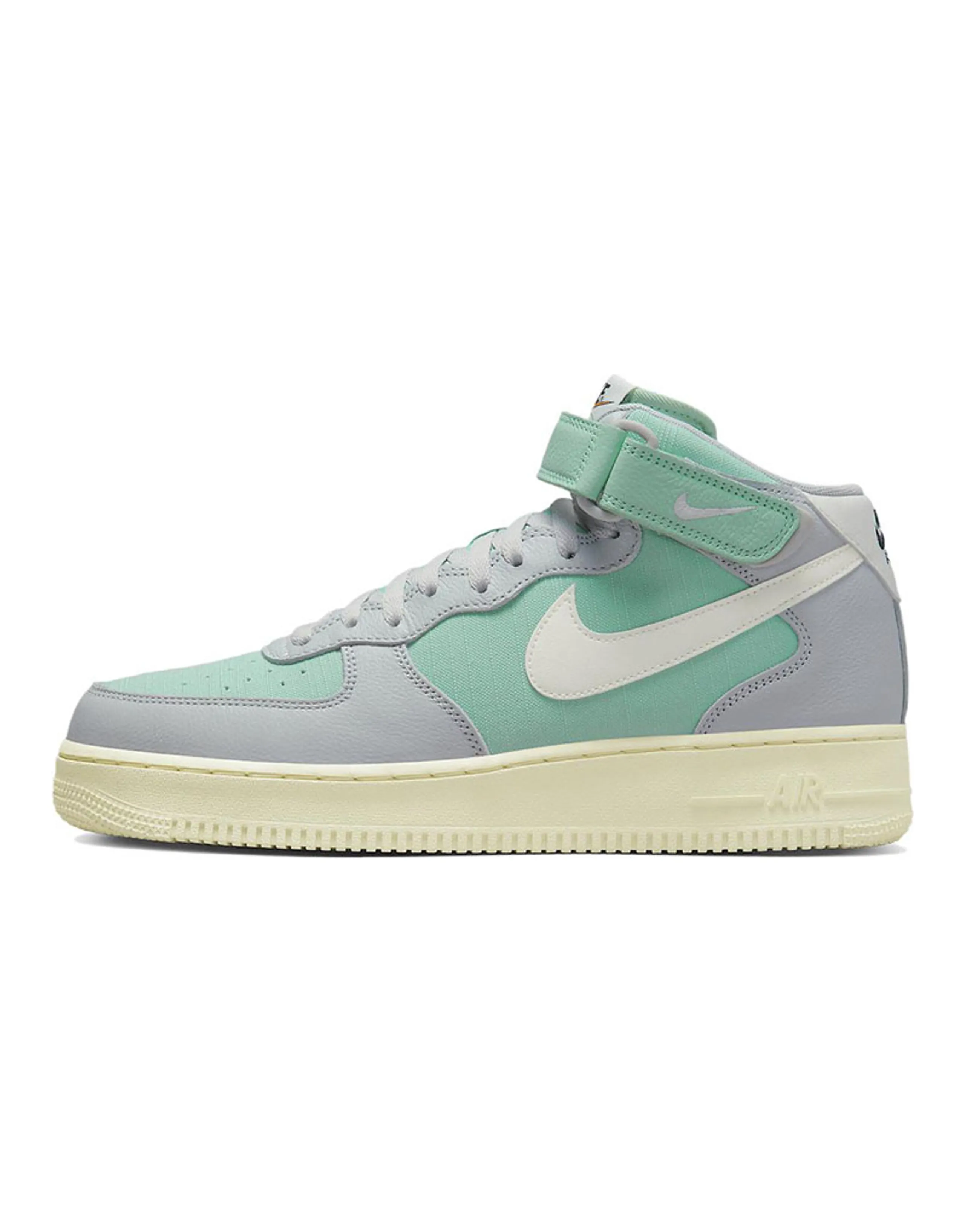 Nike Air Force 1 Mid '07 Lx Grey Fog Enamel Green