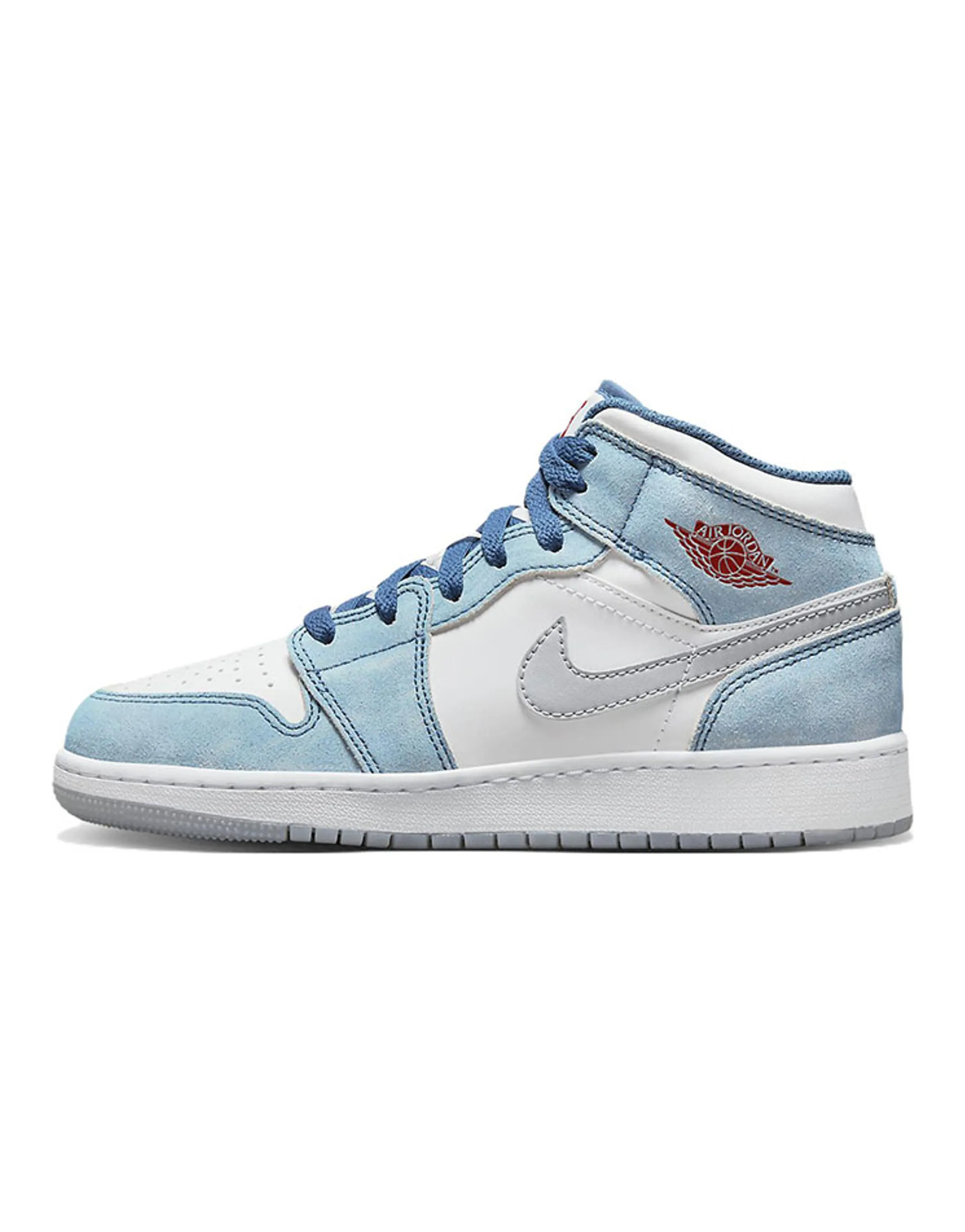 Jordan 1 Mid SE French Blue Light Steel GS