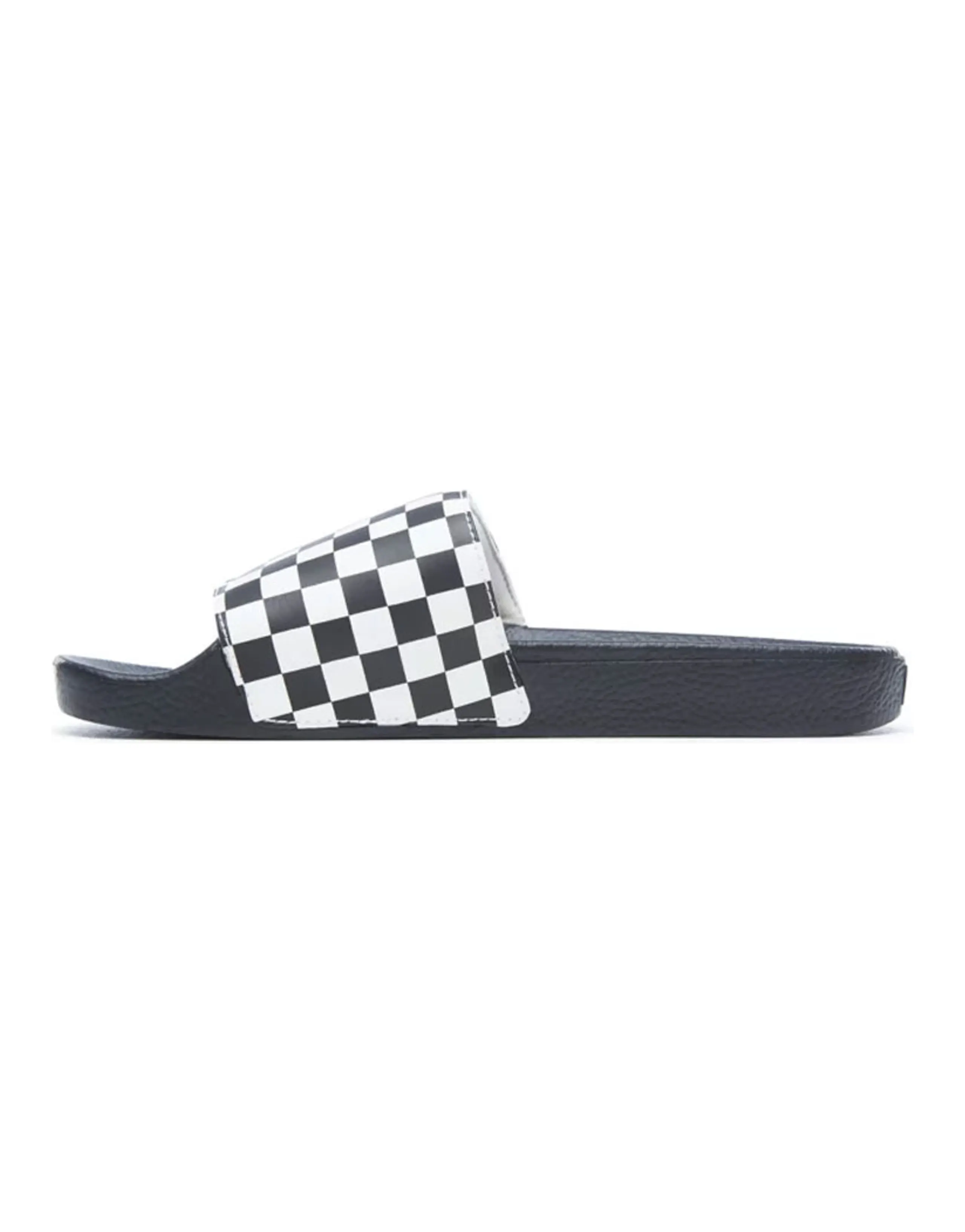 Slide On Vans 'Checkerboard White Black'
