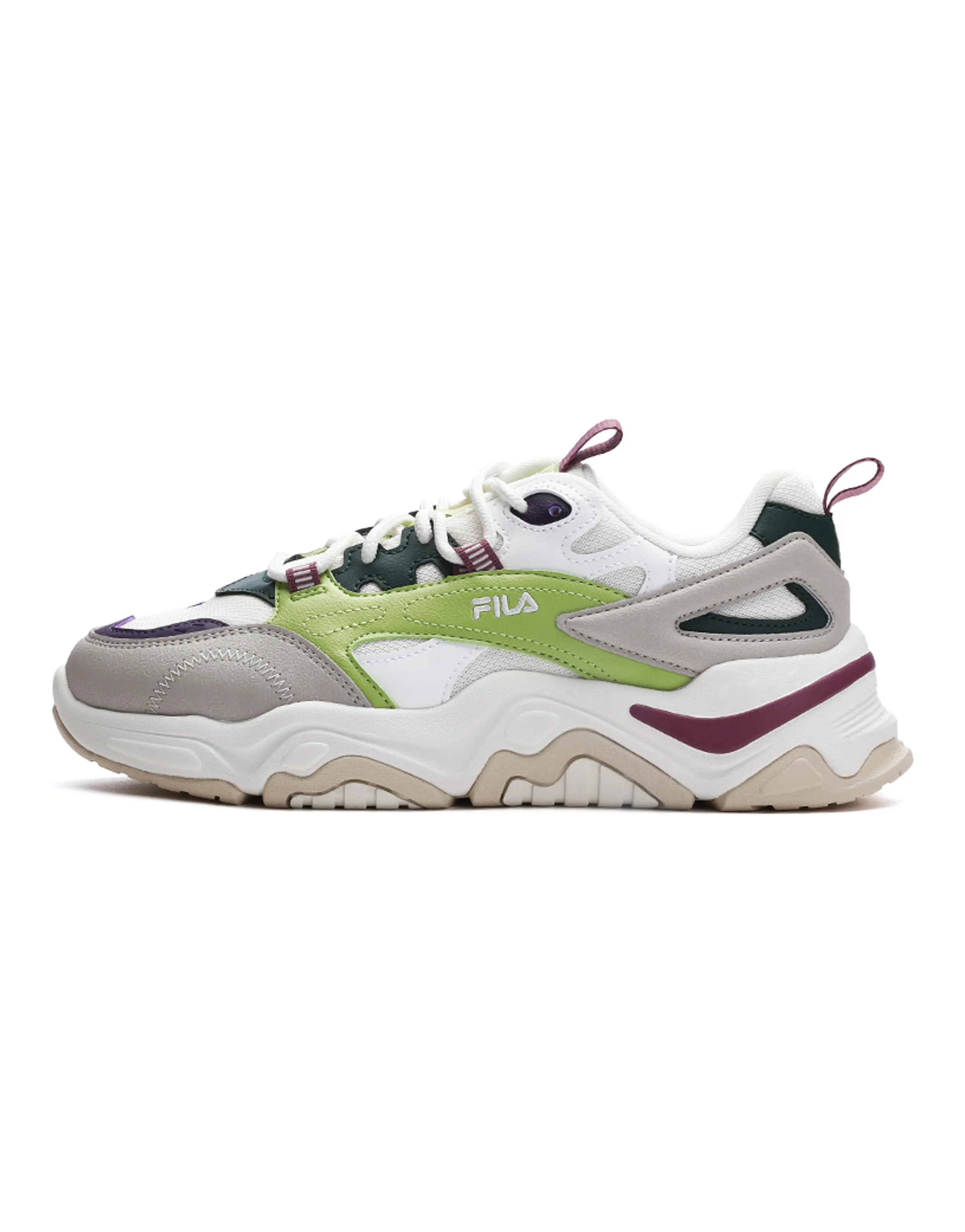 FILA Collina Sport Shoes 'White Grey Green' Women's
