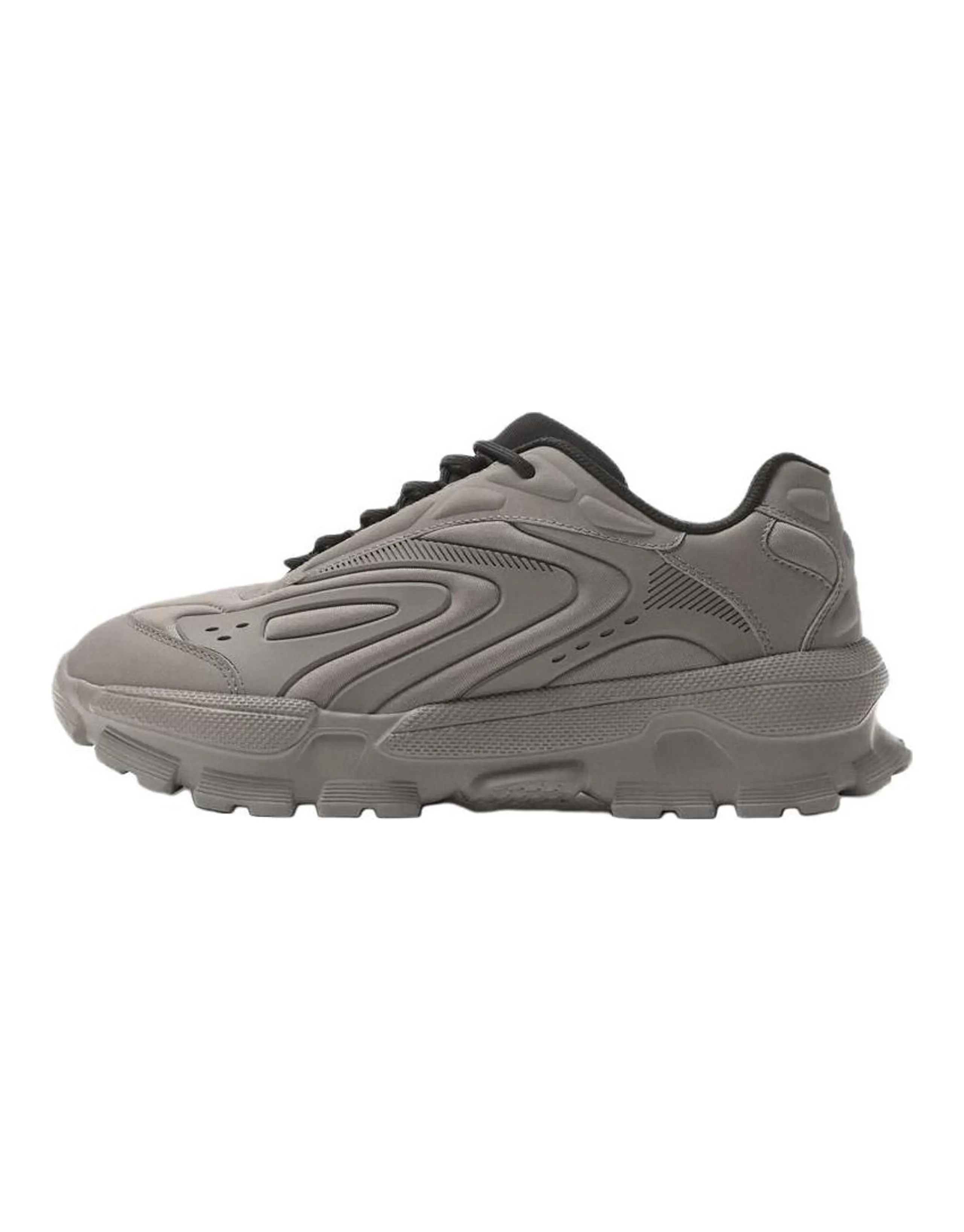 ZARA Fashion Sport Chunky Sole Lightweight Durable Low-Top Dad Shoes Men's Light Gray