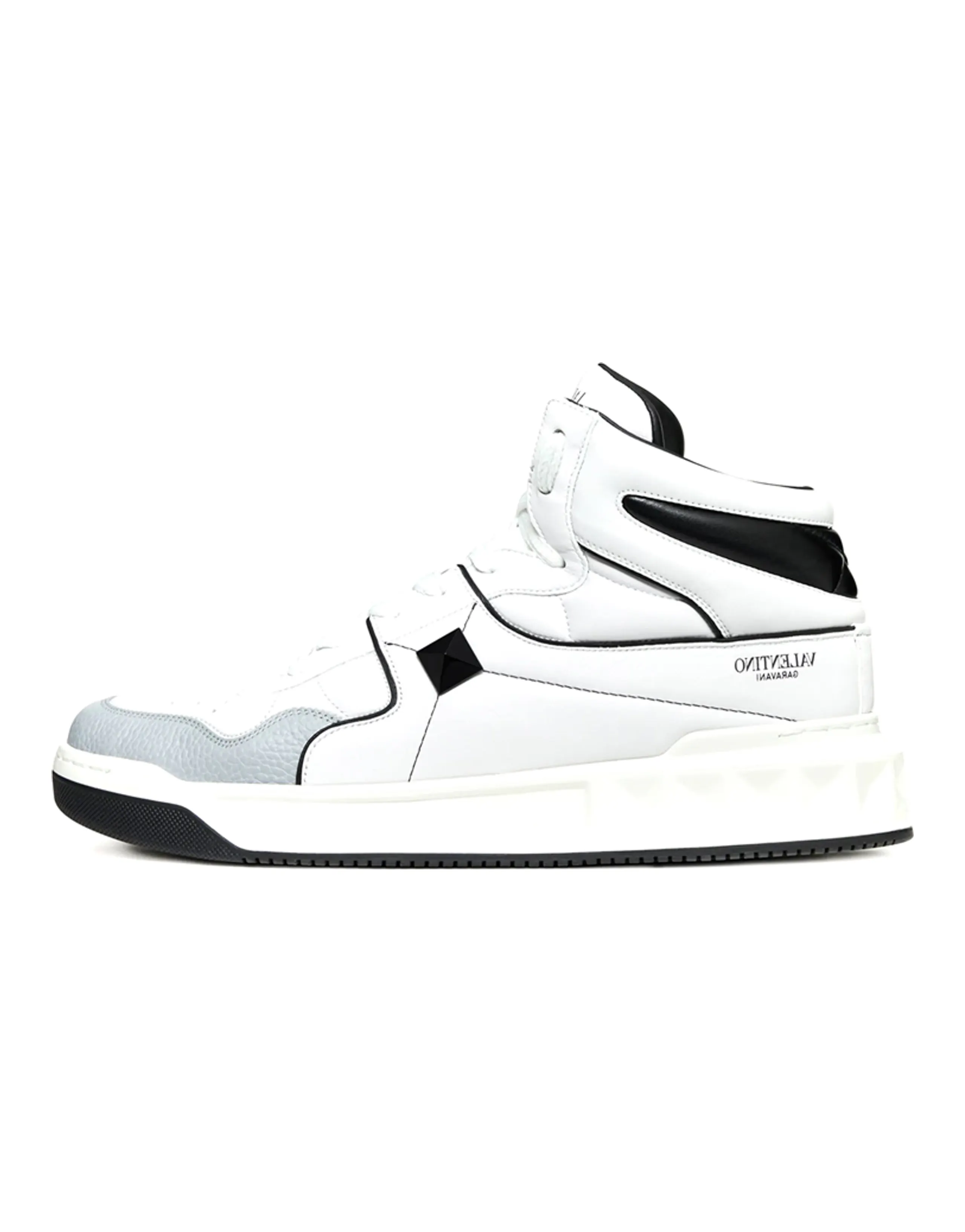 Valentino Garavani One Stud Mid-Top Sneakers