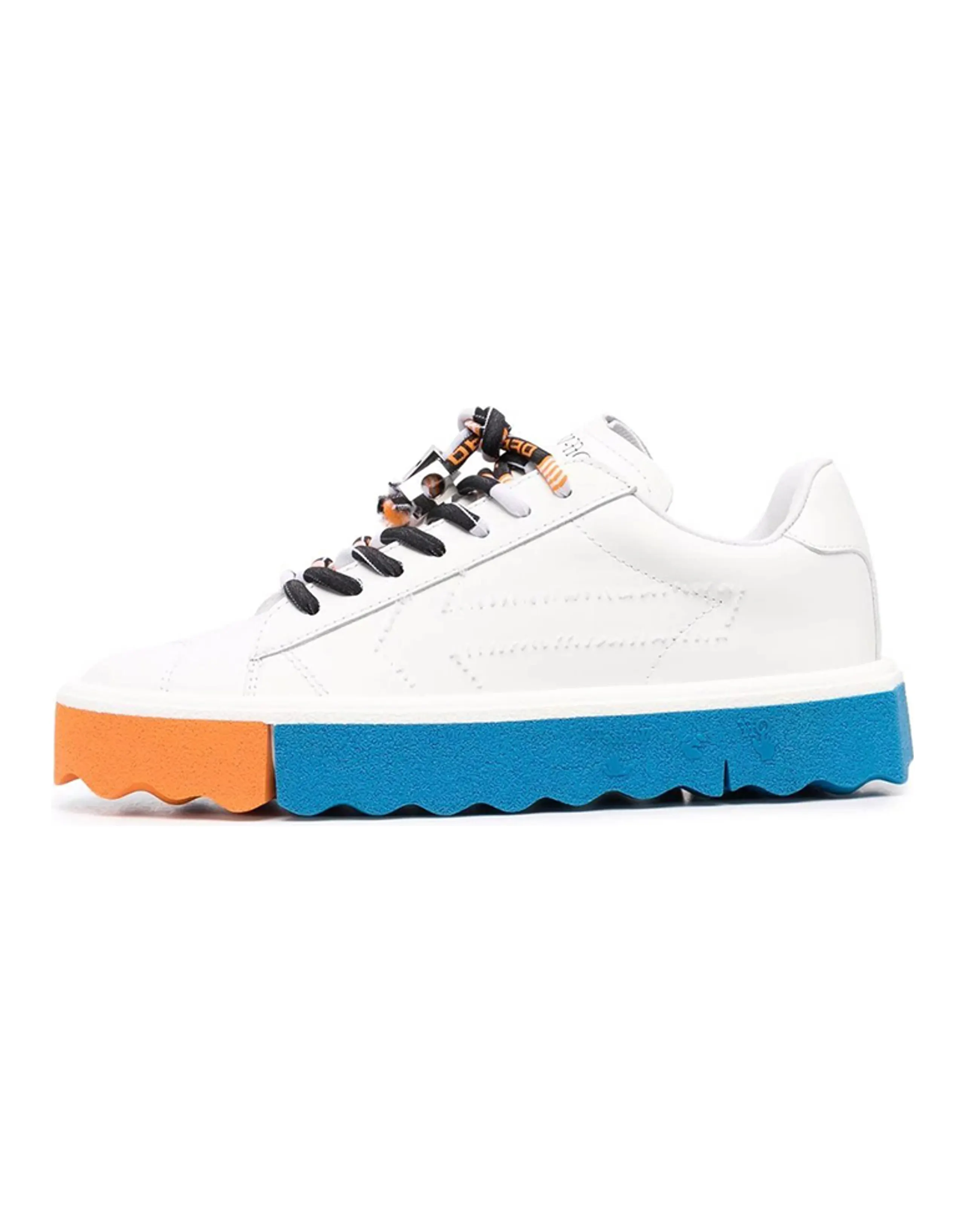 OFF-WHITE Arrow Skateboard Shoes Women's Low-Top White