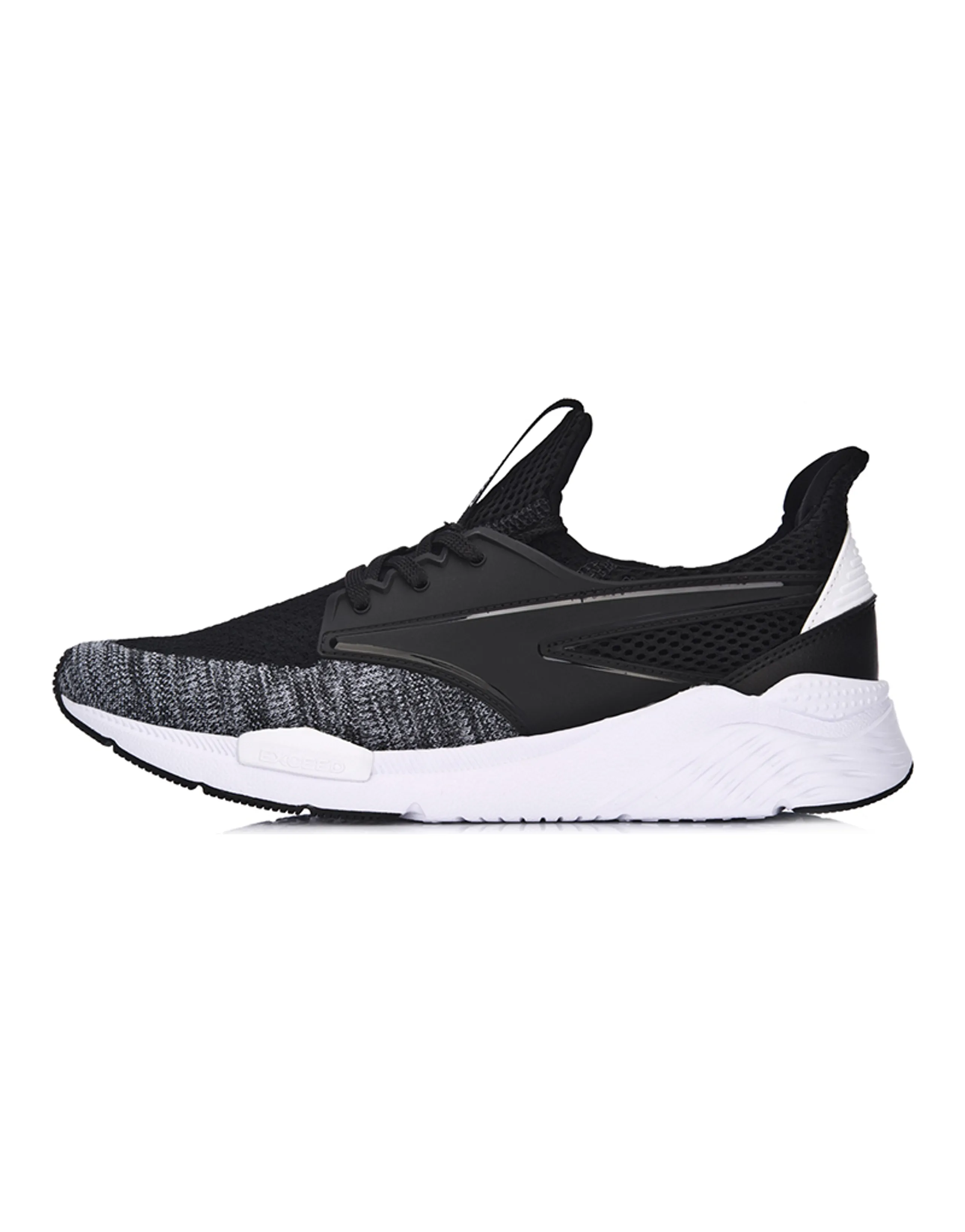 LINING Exceed Casual Shoes Unisex Low-Top Black/Gray