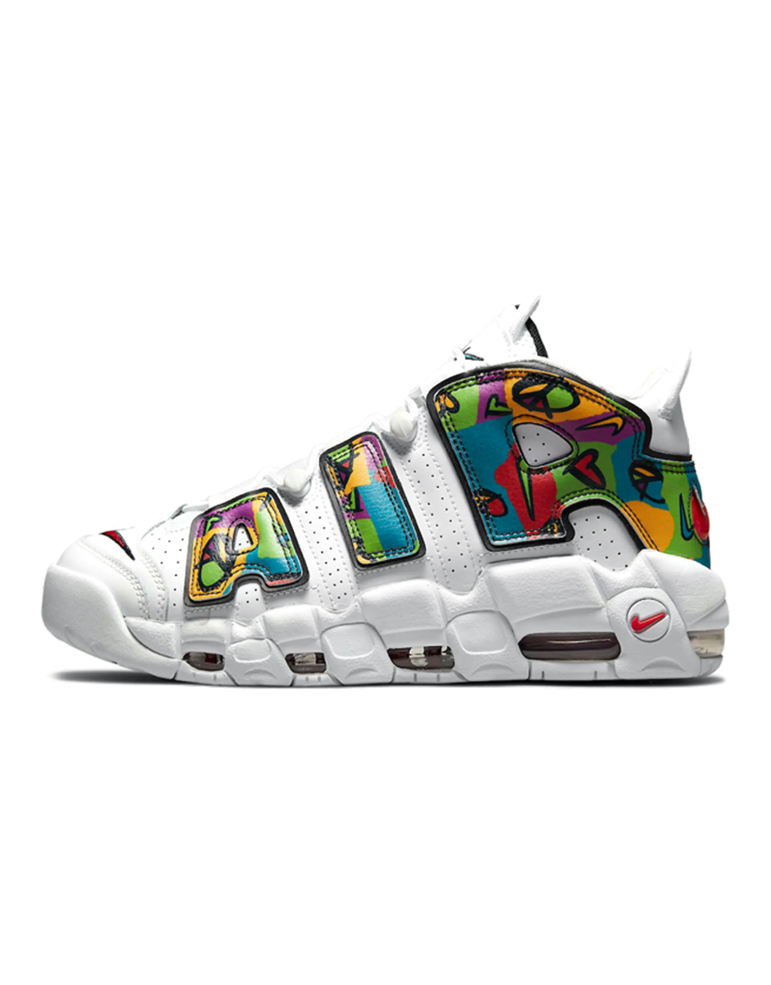Nike Air More Uptempo Peace Love Swoosh