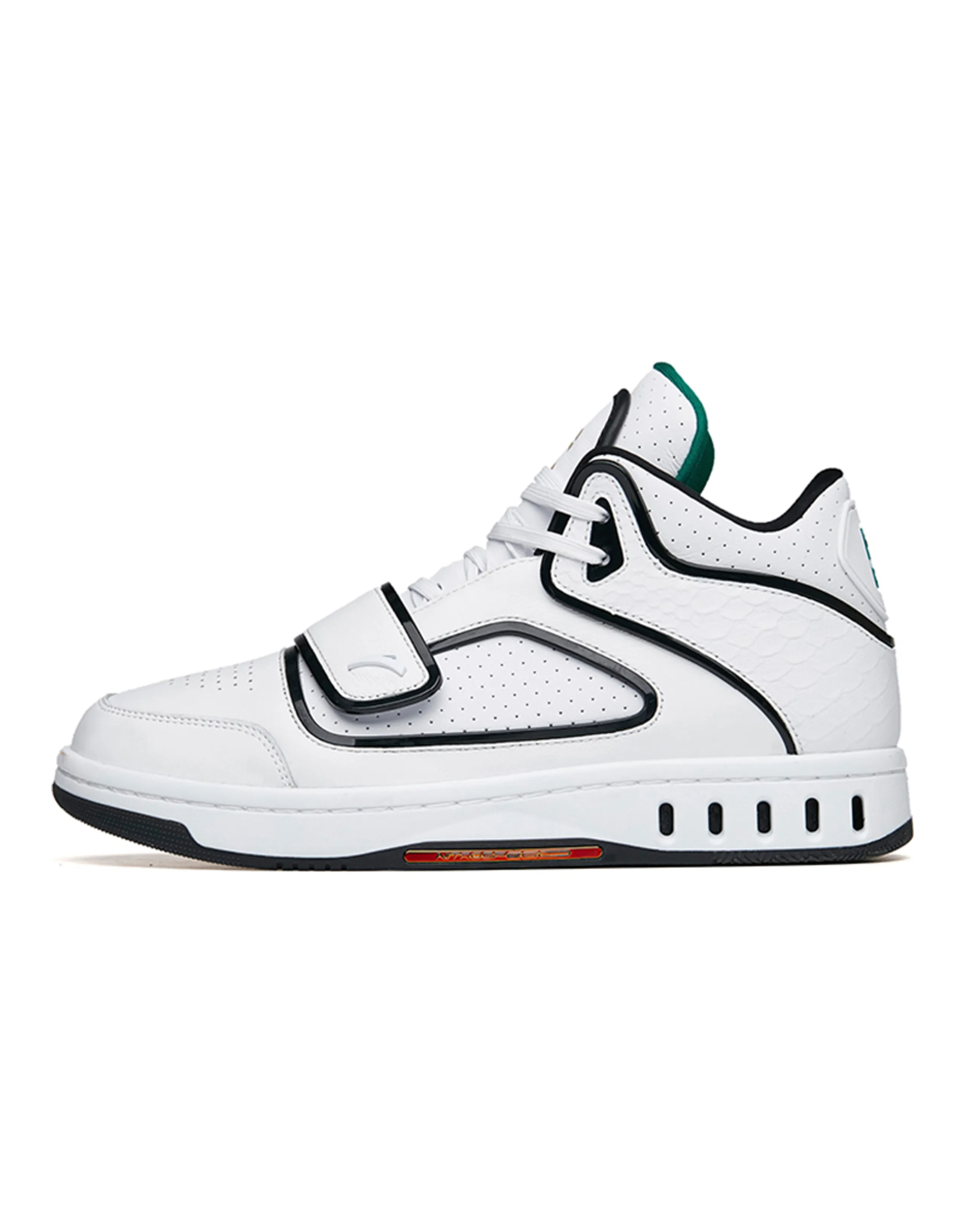 Anta Nitrogen Technology Mid-Top Skateboard Shoes Men's White Black